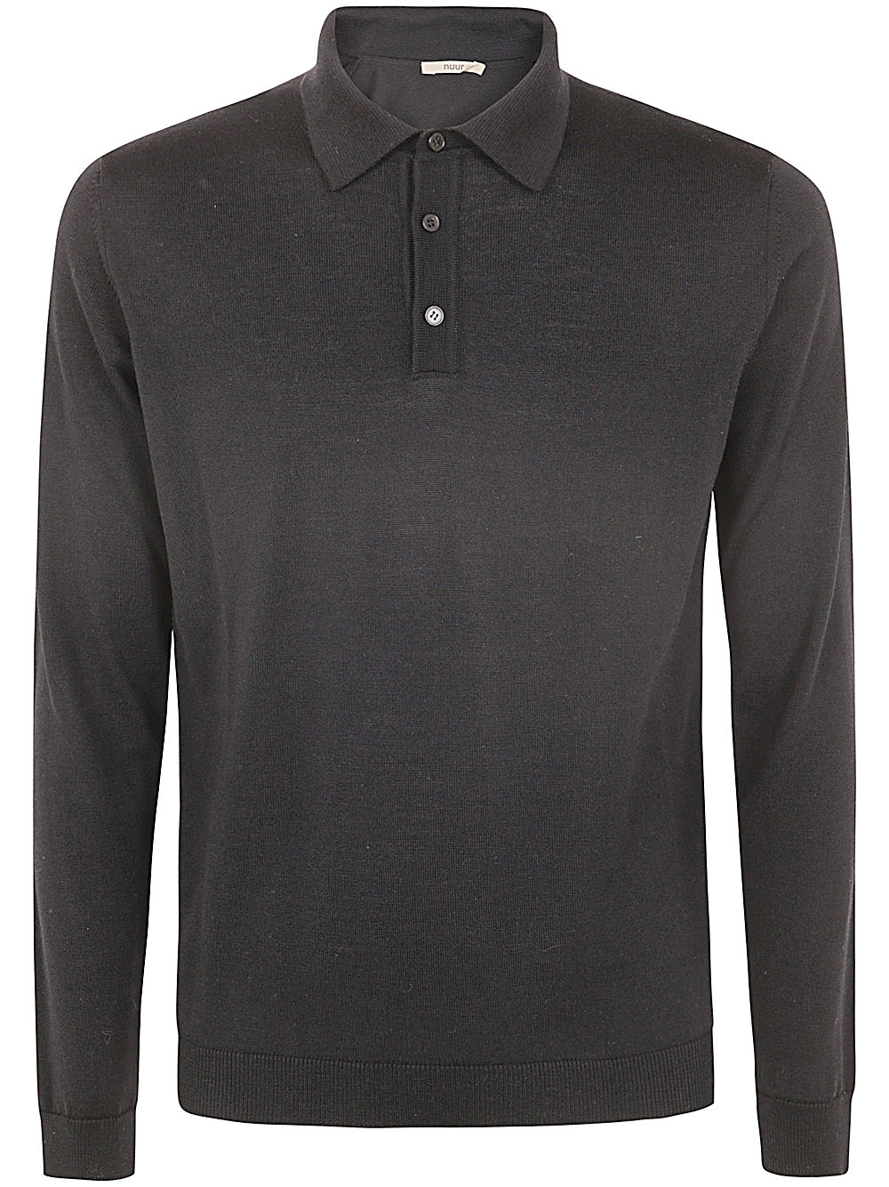 NUUR Long Sleeve Polo for Men