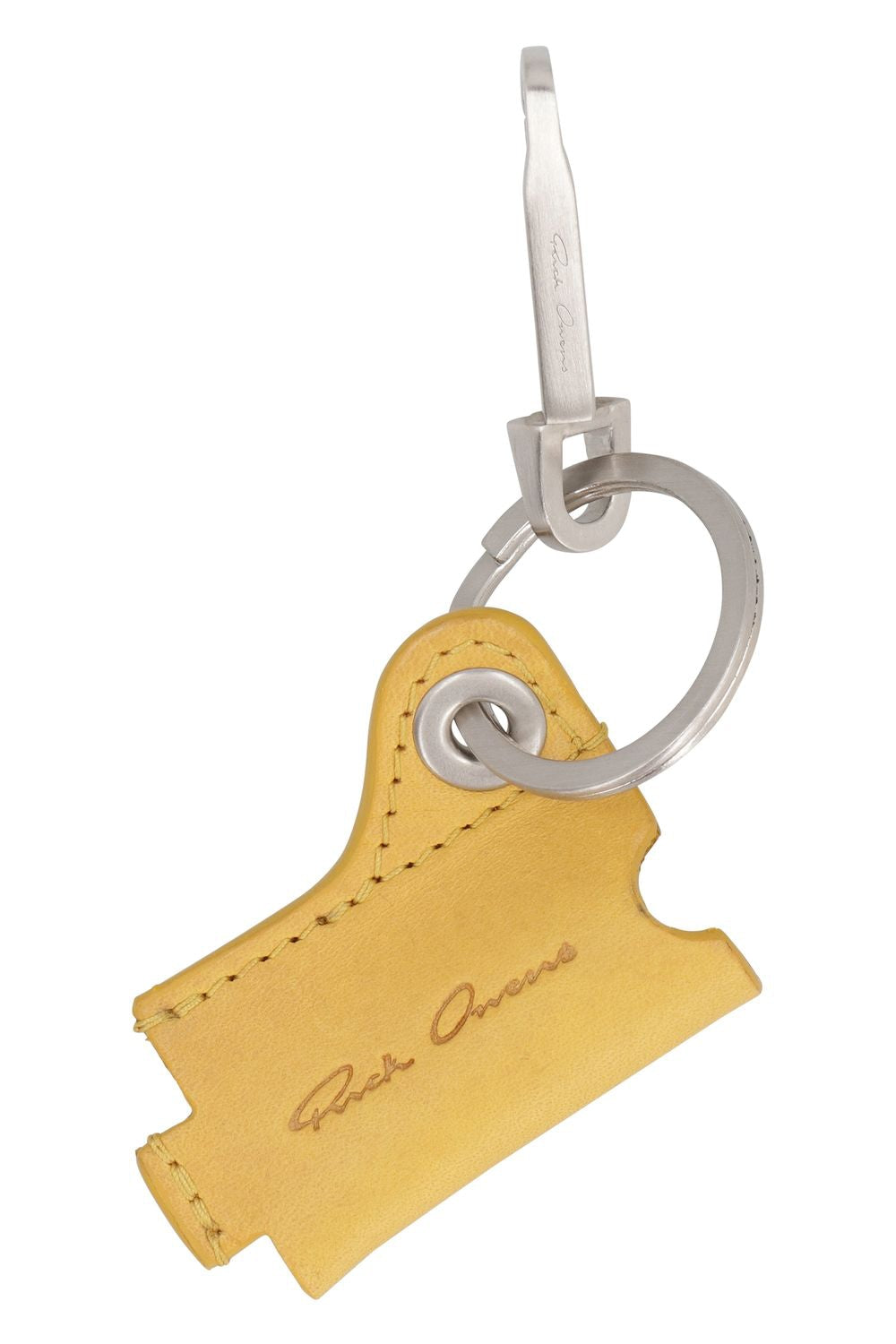 RICK OWENS Mini Leather Keychain Lighter Case