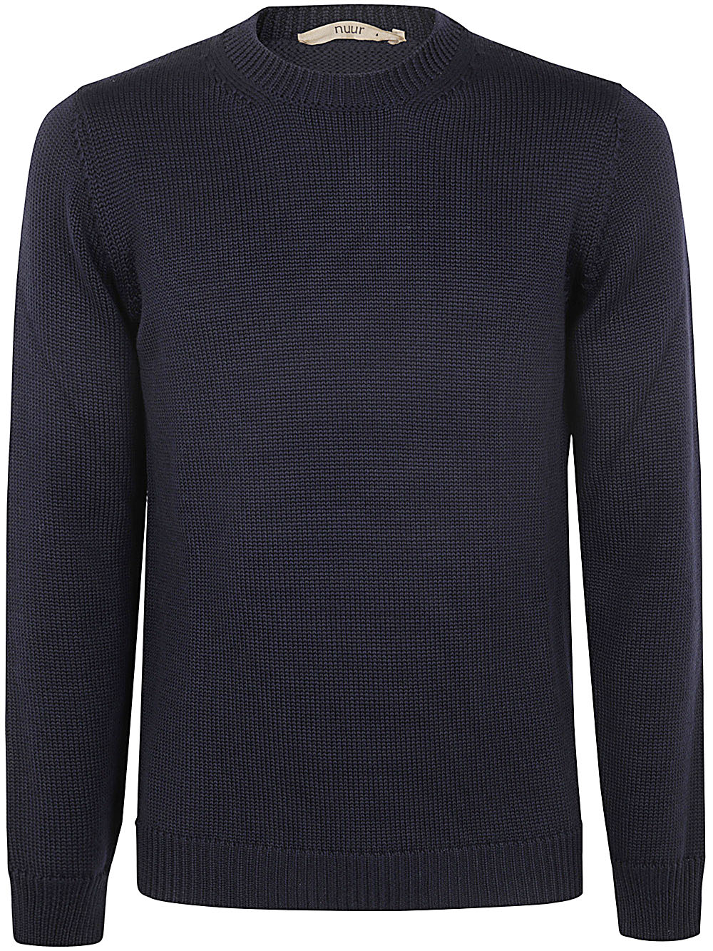 NUUR Men's Long Sleeve Round Neck Knit Top