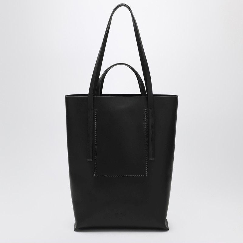 RICK OWENS Rectangular Leather Handbag
