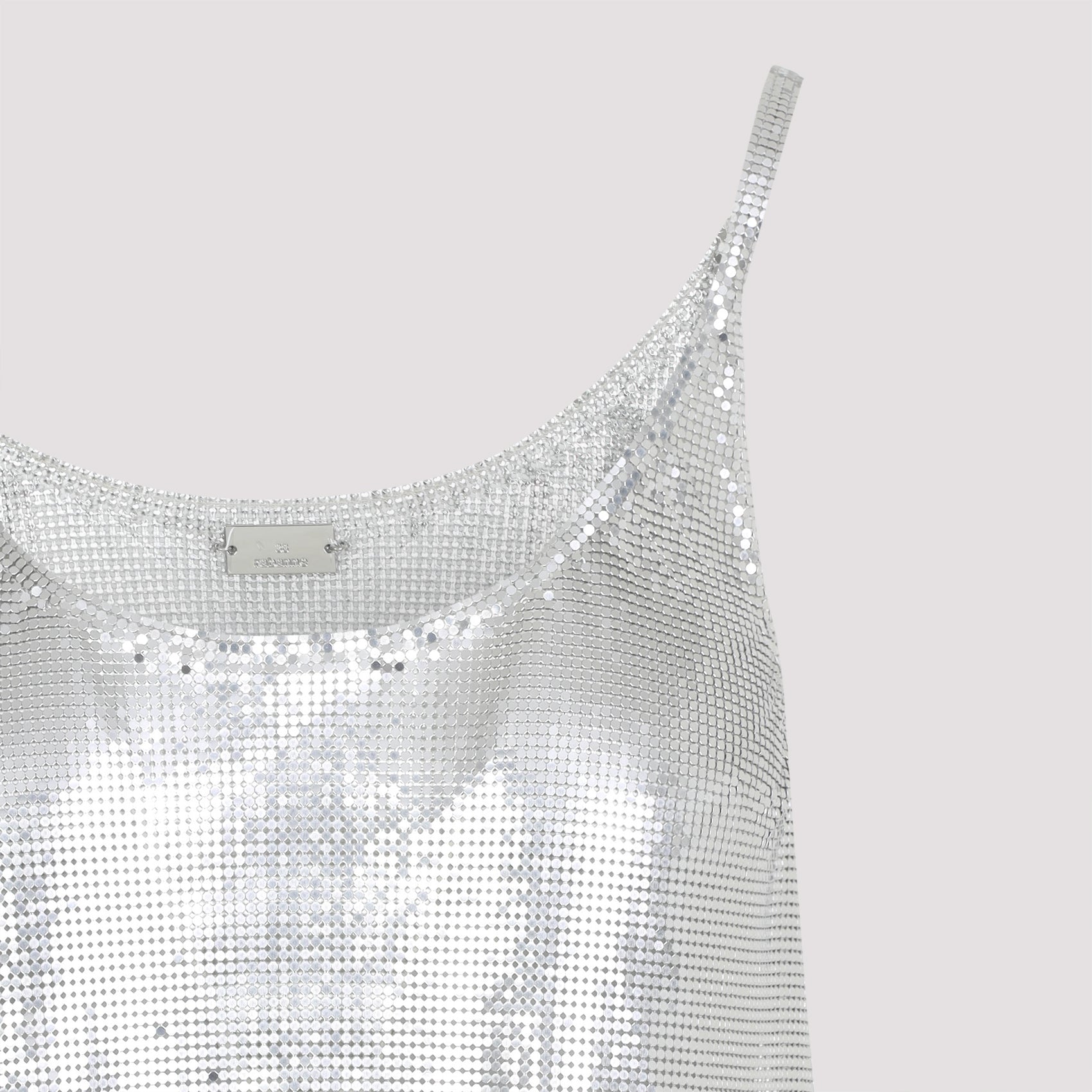 RABANNE Chic Metallic Topwear