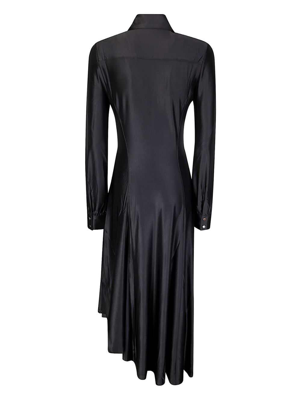 RABANNE Draped Midi Shirt Dress for Women