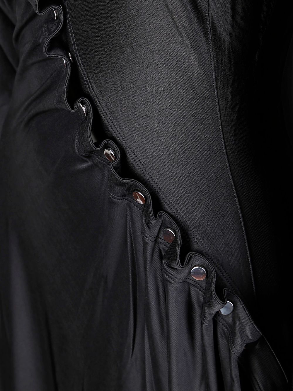 RABANNE Draped Midi Shirt Dress for Women