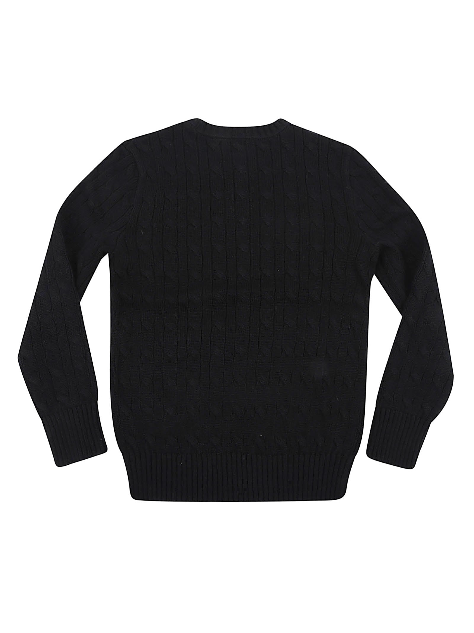RALPH LAUREN KIDS Boys' Cozy Cotton Sweater for Fall Winter 25/26