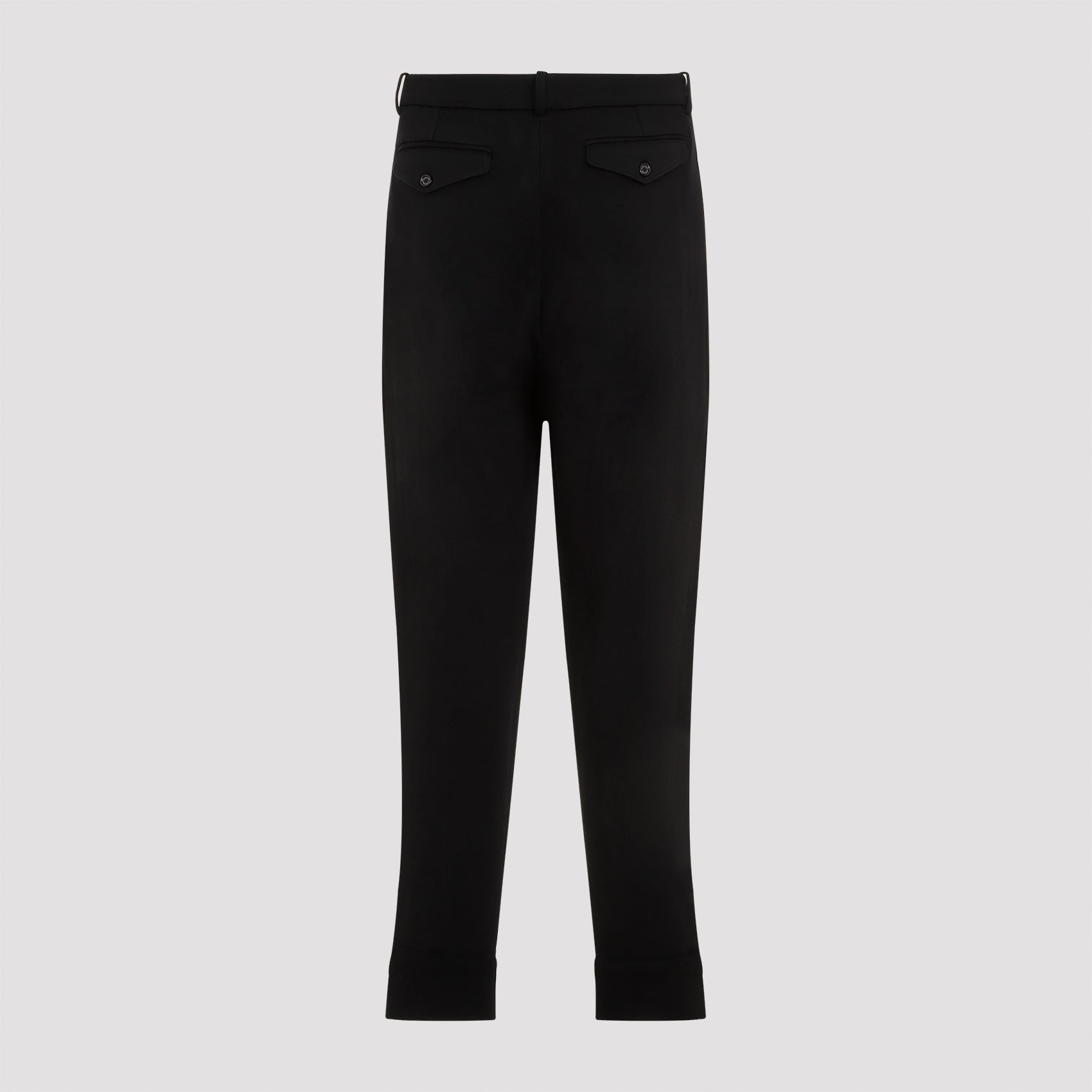 RALPH LAUREN PURPLE LABE Classic Black Trousers for Fall and Winter 24/25