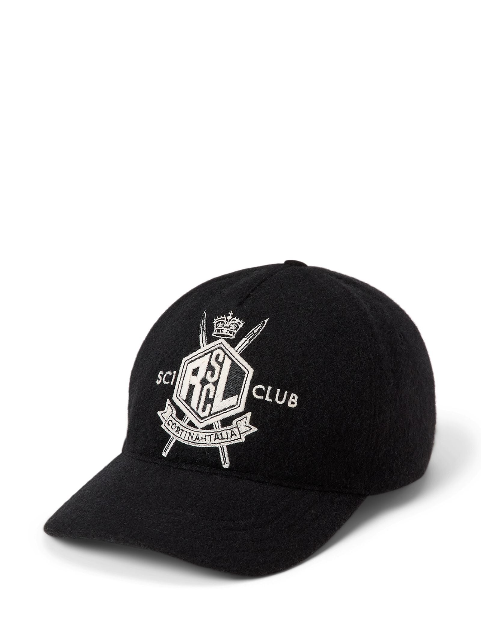 RALPH LAUREN Cashmere Baseball Cap for Men - FW25