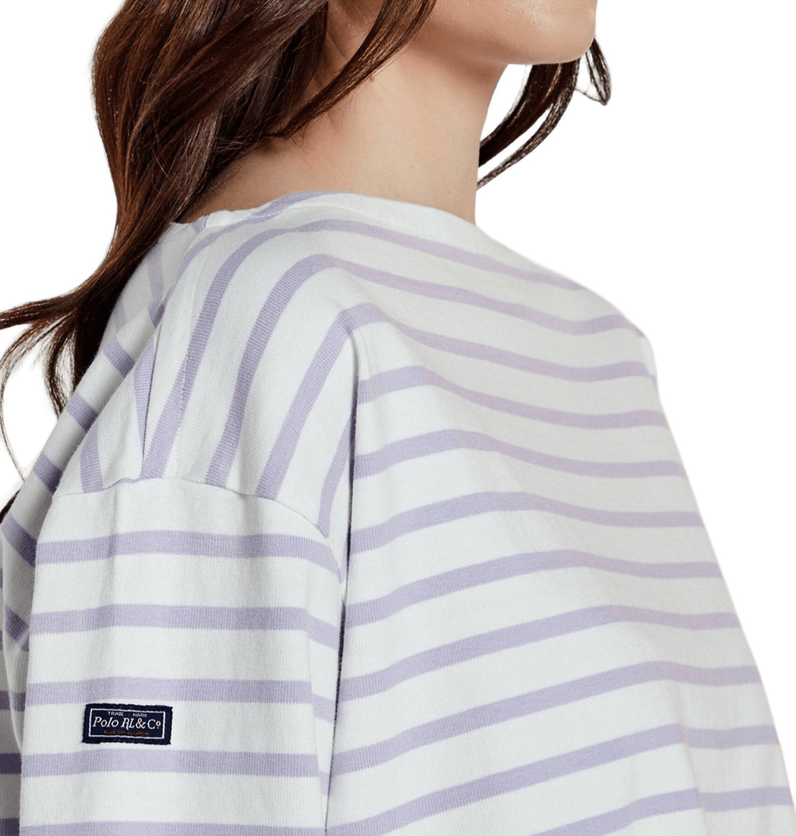 RALPH LAUREN Elegant Sweater with Boat Neck for Women