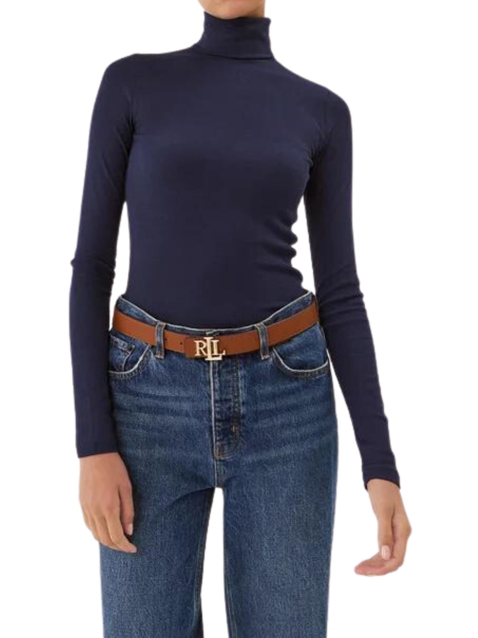 RALPH LAUREN High Collar Women's Sweatshirt