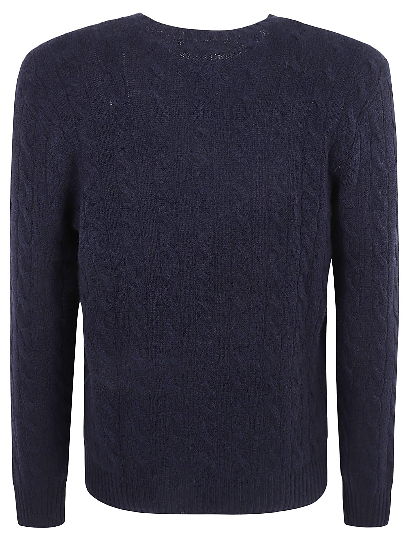 POLO RALPH LAUREN Cable-Knit Sweater for Men - Medium Size