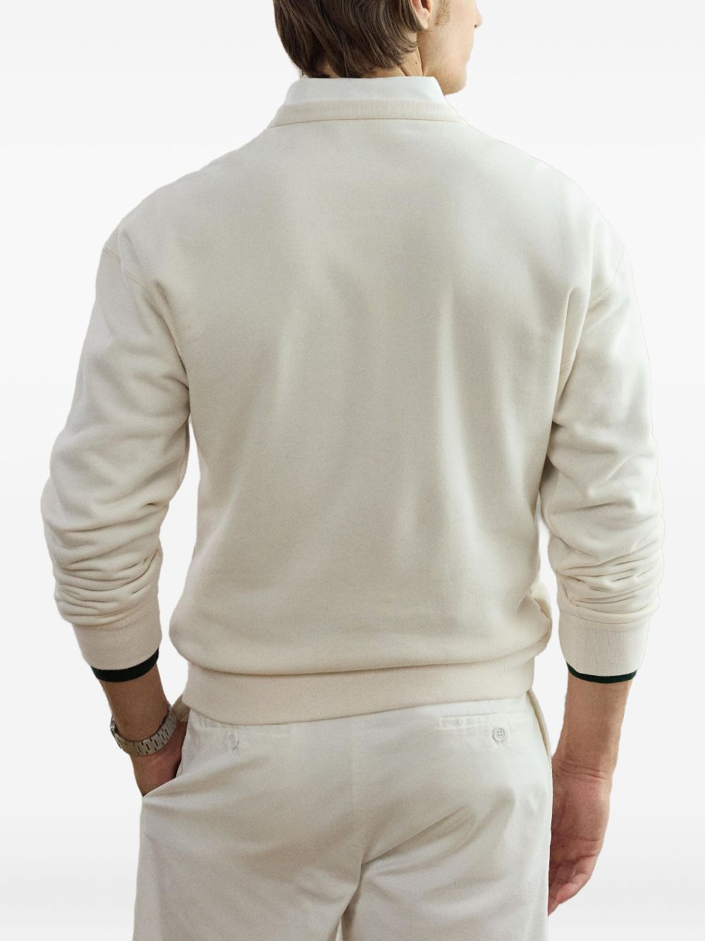 RALPH LAUREN Crewneck Cashmere Blend Sweatshirt - Men