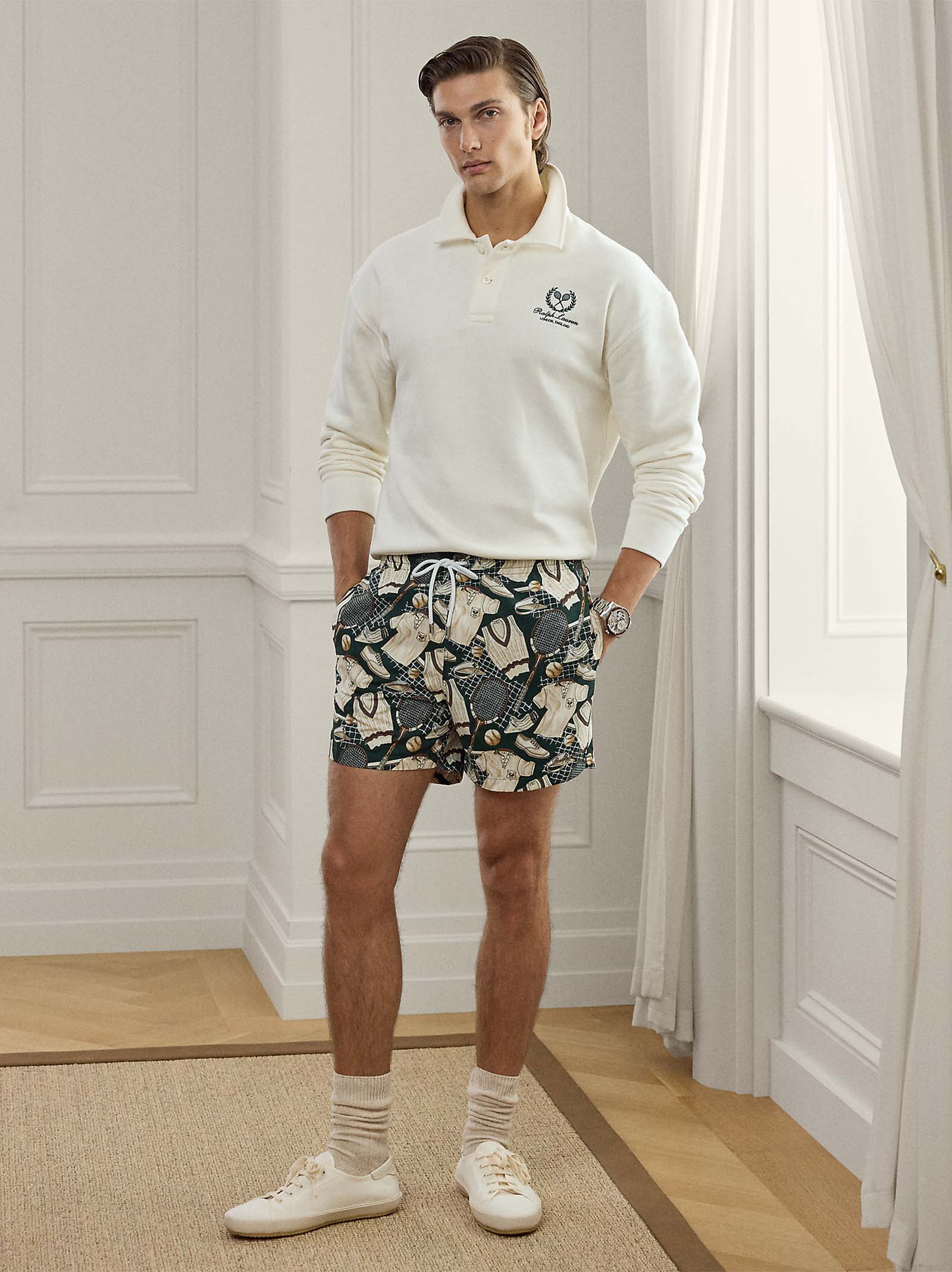 RALPH LAUREN Long-Sleeved Polo Shirt for Men