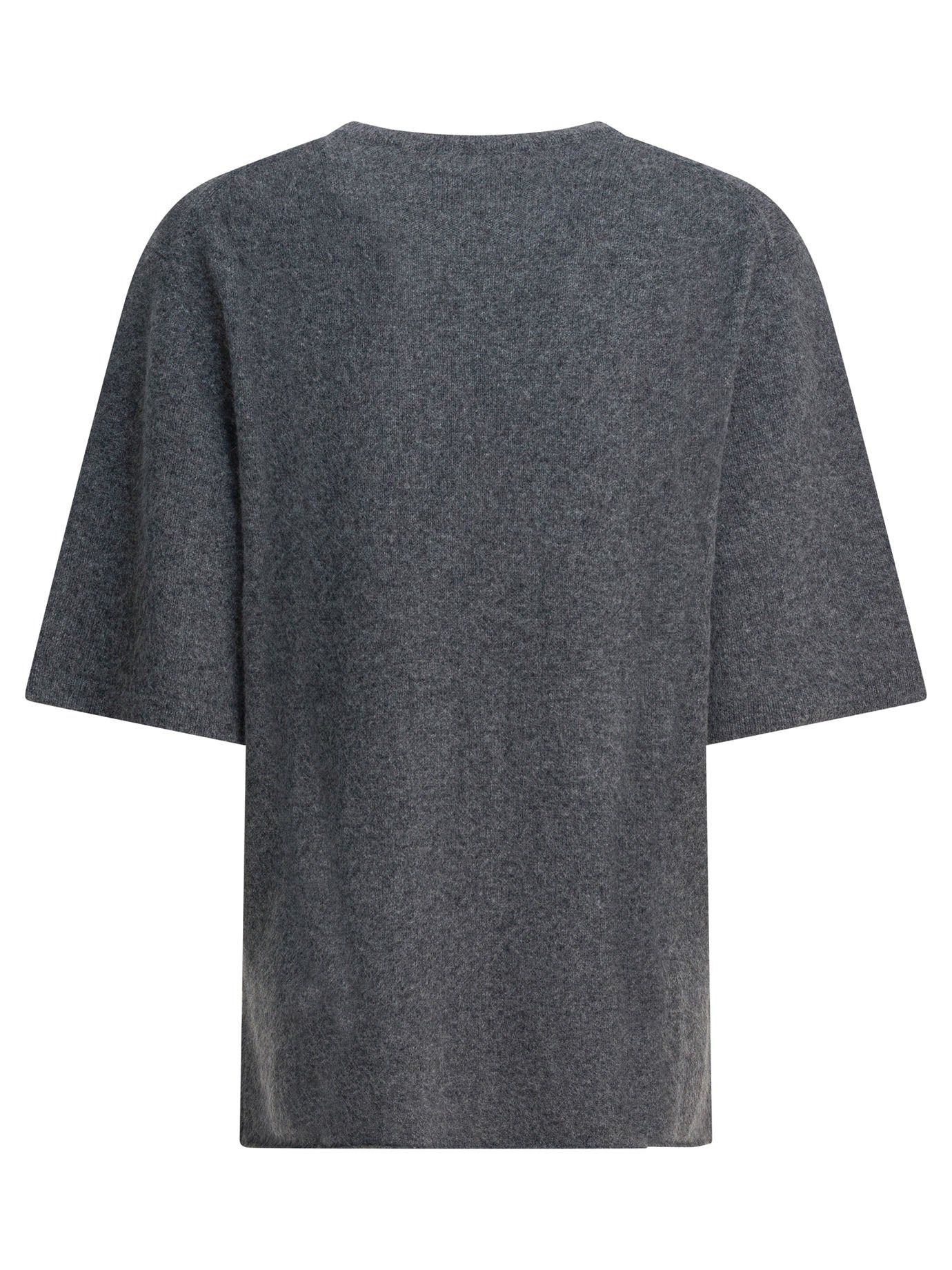 LOULOU DE SAISON Oversized Fit Crewneck Sweater in Wool Blend