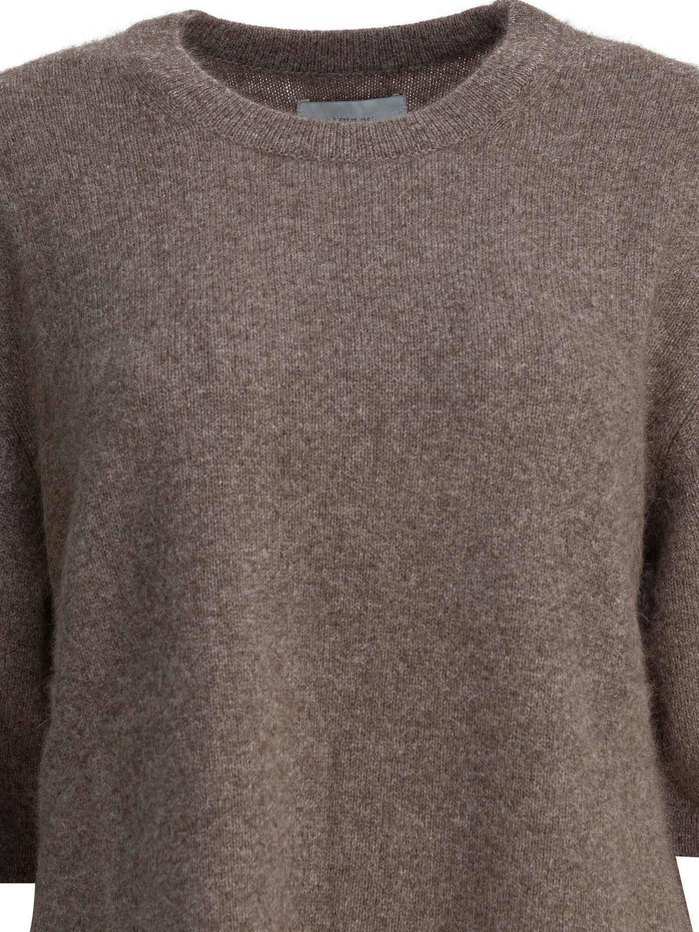 LOULOU DE SAISON Oversized Crewneck Sweater in Wool Blend