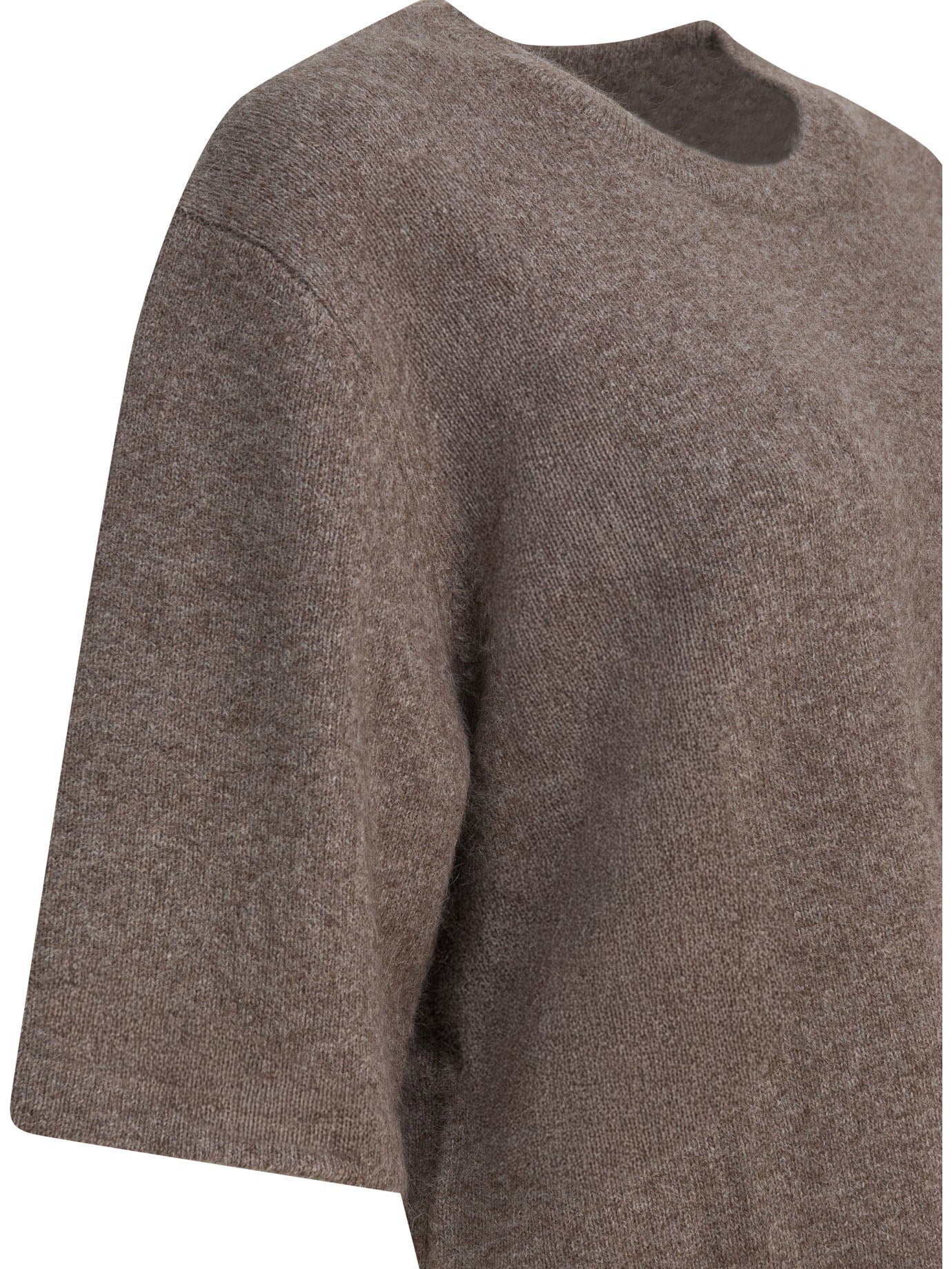 LOULOU DE SAISON Oversized Crewneck Sweater in Wool Blend