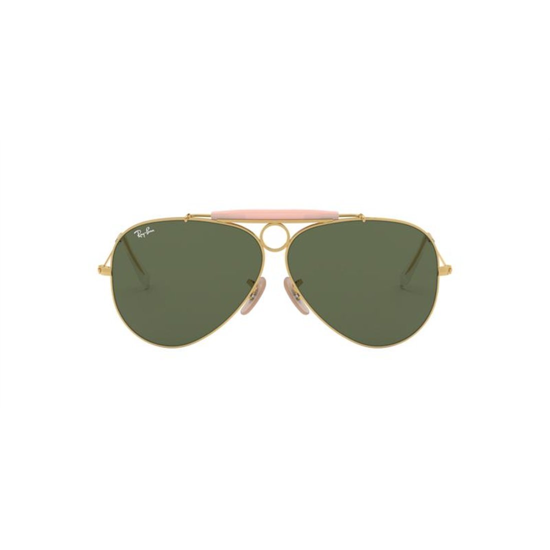RAY-BAN Metal Shooter Style Sunglasses for Men