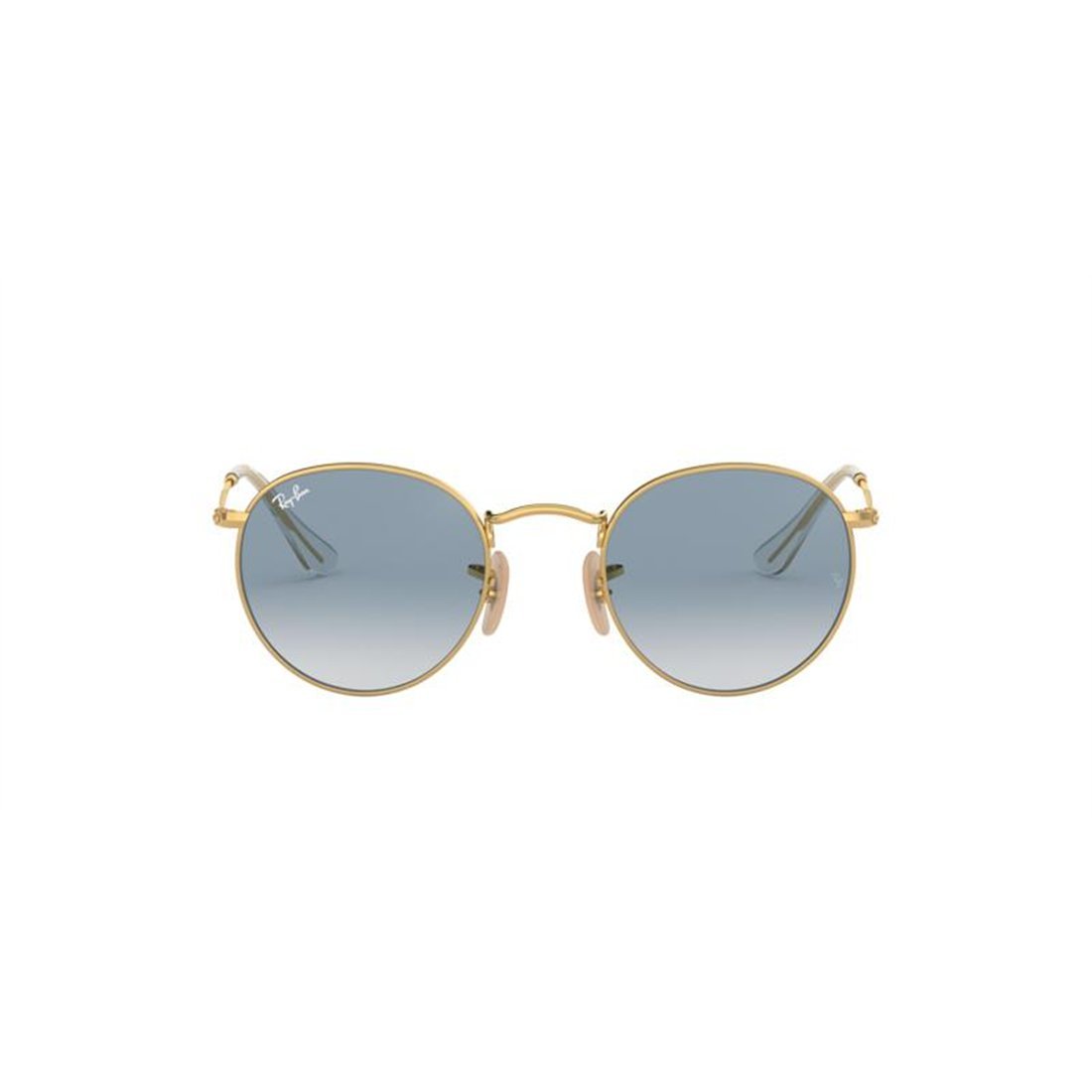 RAY-BAN Round Metal Sunglasses with Gradient Lenses
