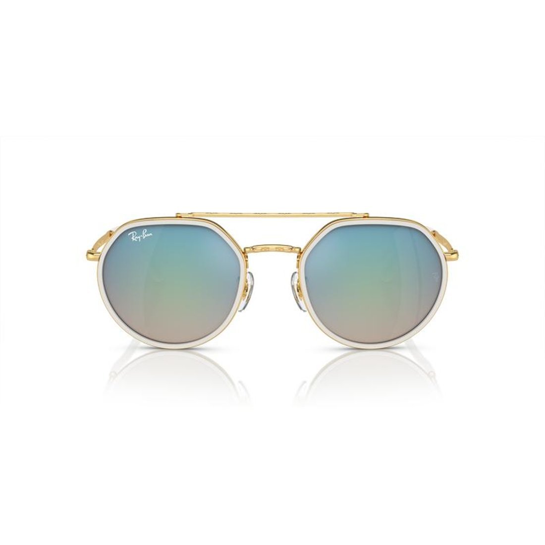 RAY-BAN Unisex Mini Retro Round Metal Sunglasses