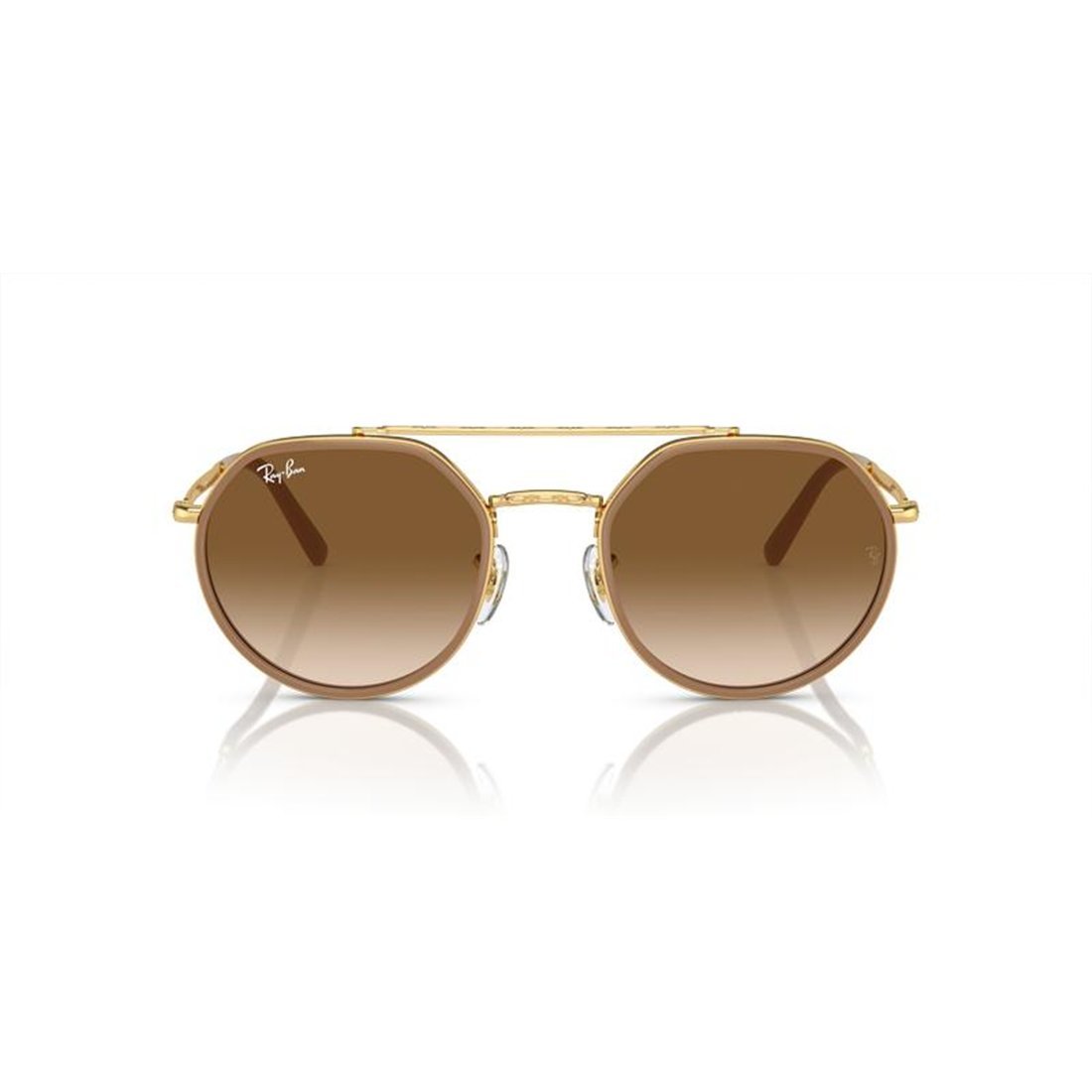 RAY-BAN Stylish Unisex Metal Sunglasses