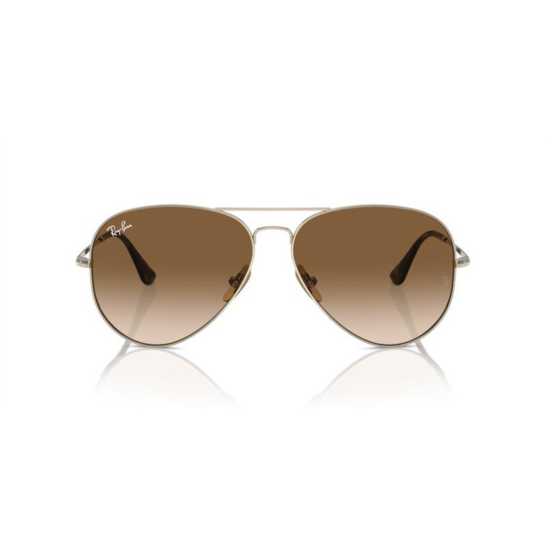 RAY-BAN Men's Titanium Aviator Sunglasses