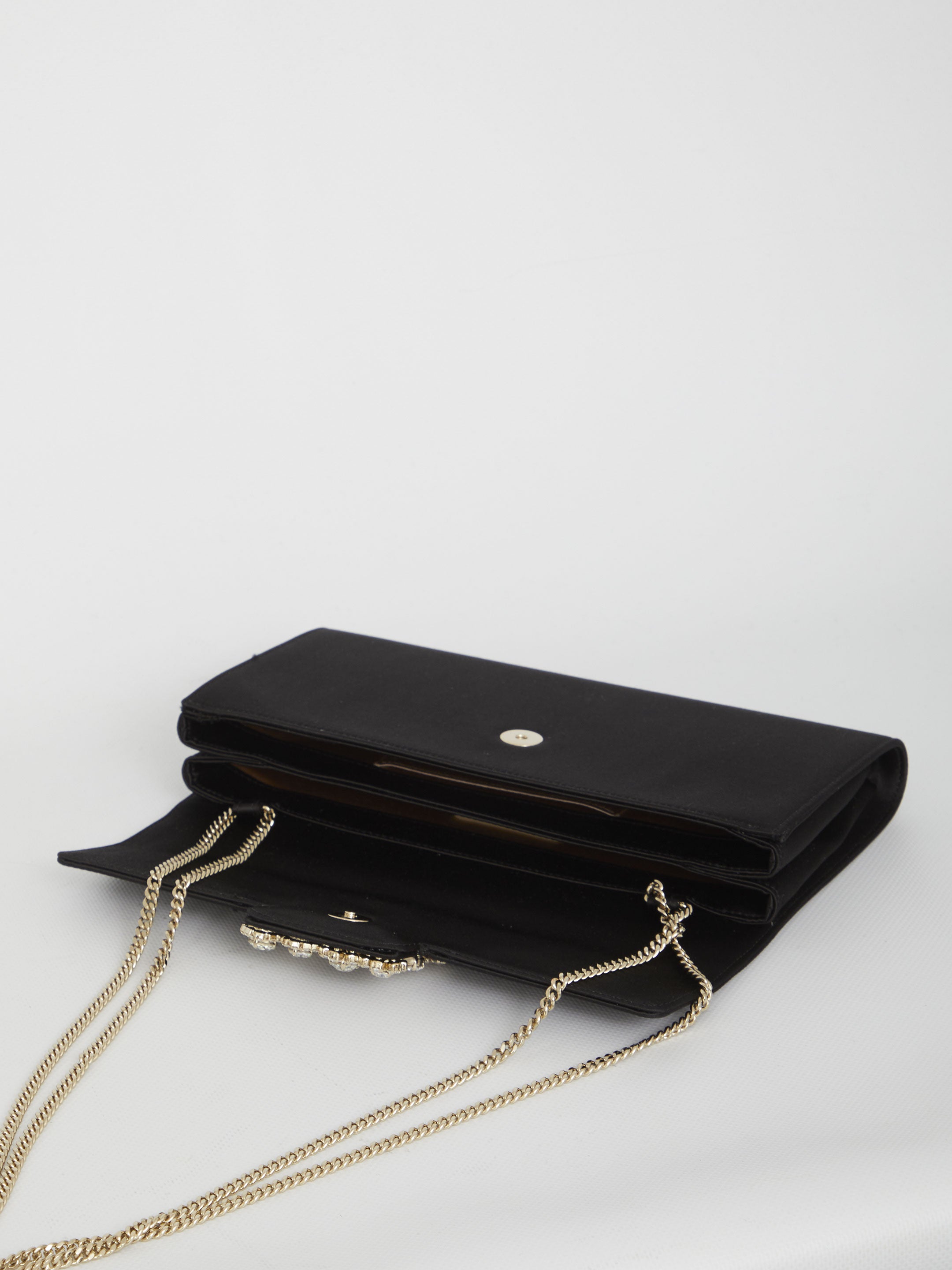 ROGER VIVIER Silk Satin Mini Handbag