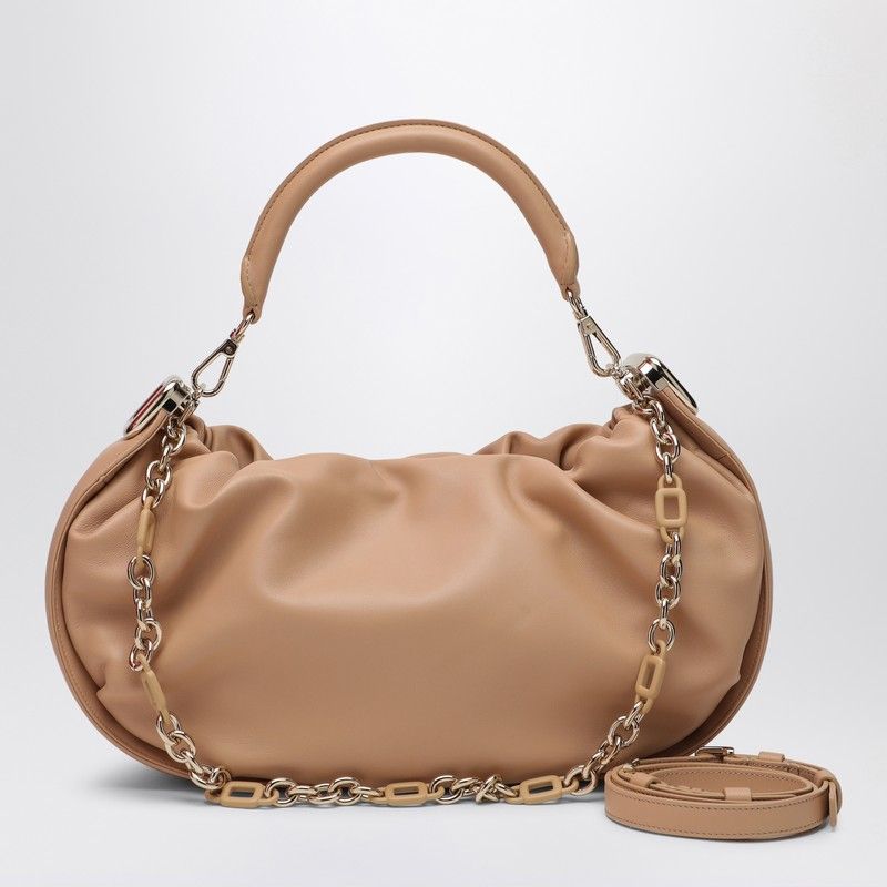 ROGER VIVIER Royal Desert Leather Hobo Handbag - SS25 Collection