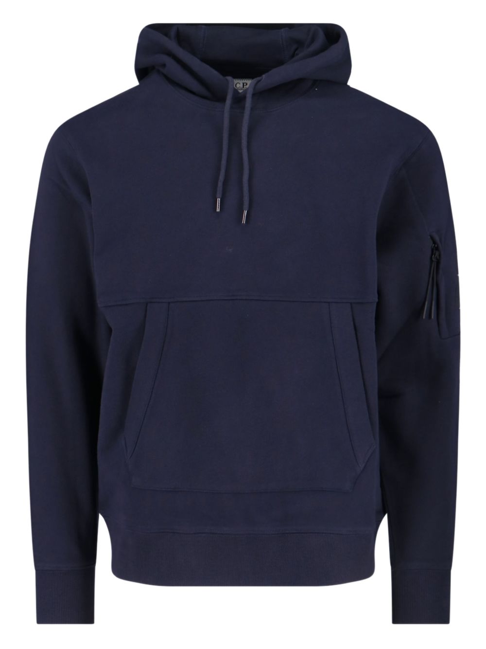 C.P.COMPANY Men's Cotton Hoodie with Kangaroo Pocket