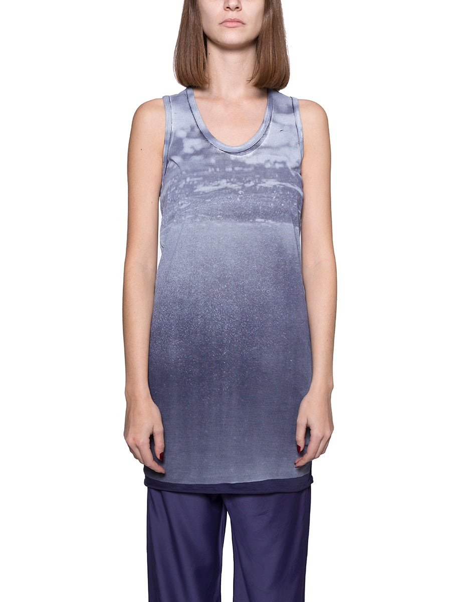 ILARIA NISTRI Printed Tank Top - Size S