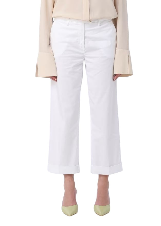 RE-HASH Chic Wide-Leg Cropped Trousers