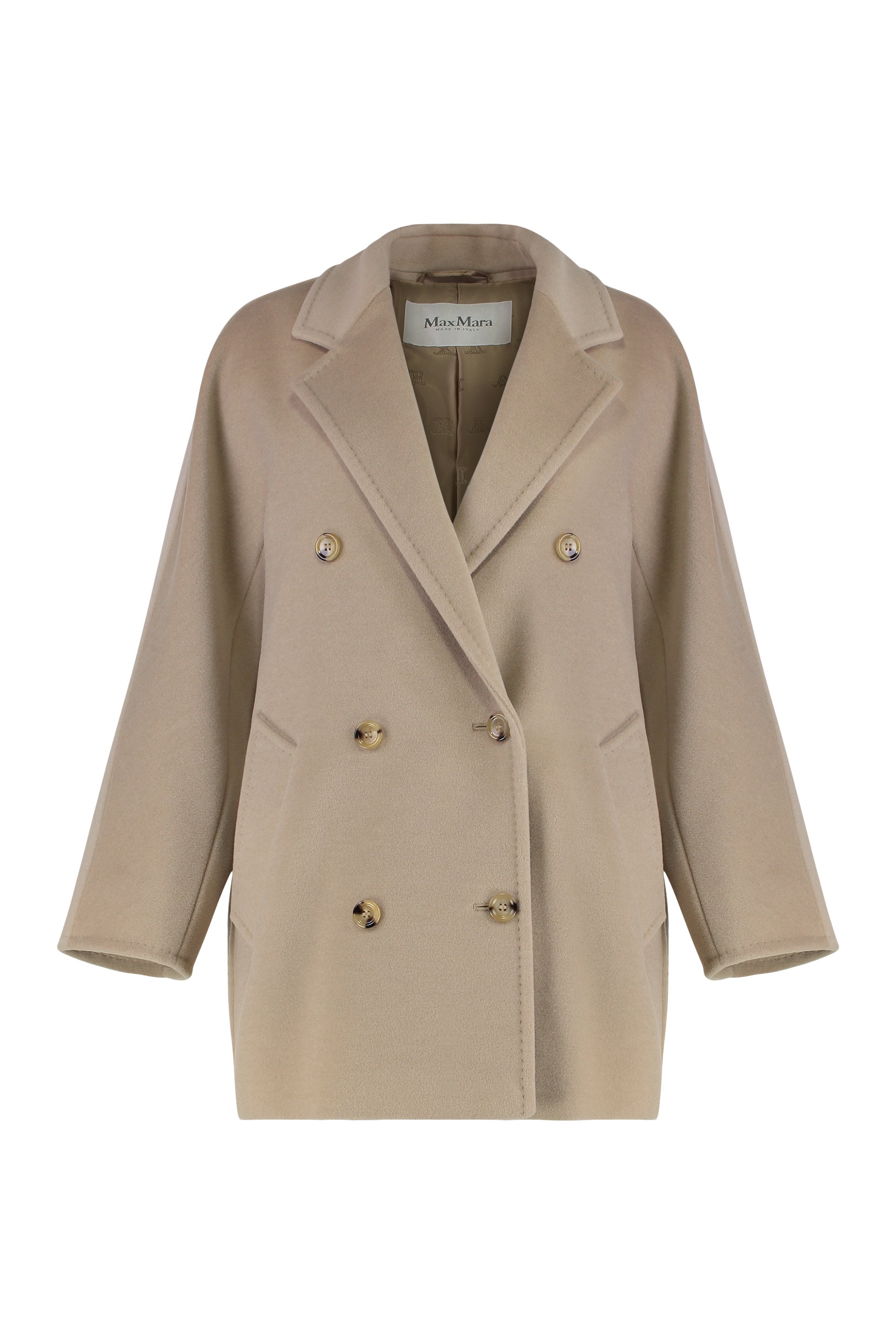 MAX MARA Double-Breasted Wool and Cashmere Jacket for Women - Fall/Winter 2025