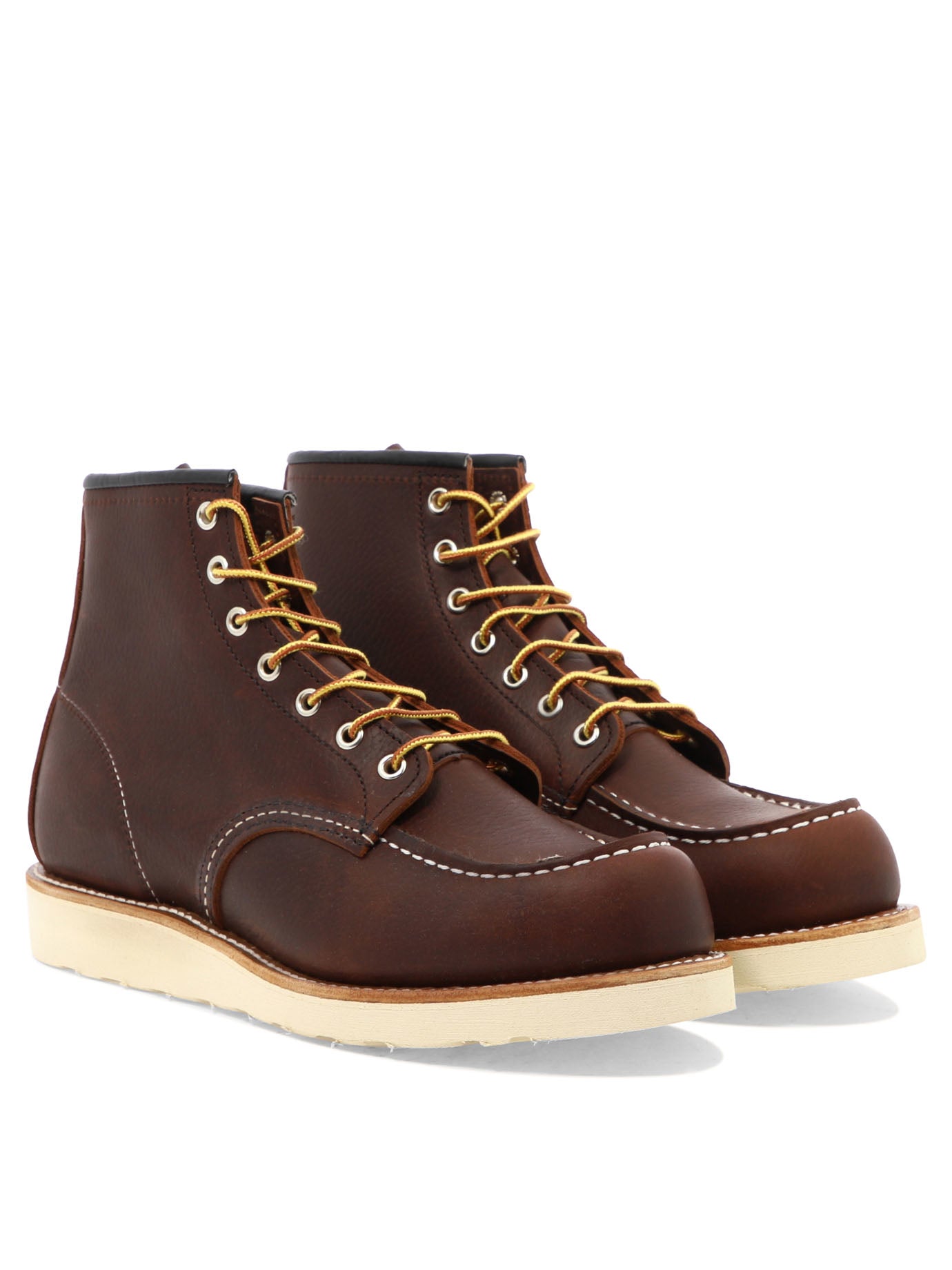 RED WING SHOES Classic Moc Toe Ankle Boots for Men