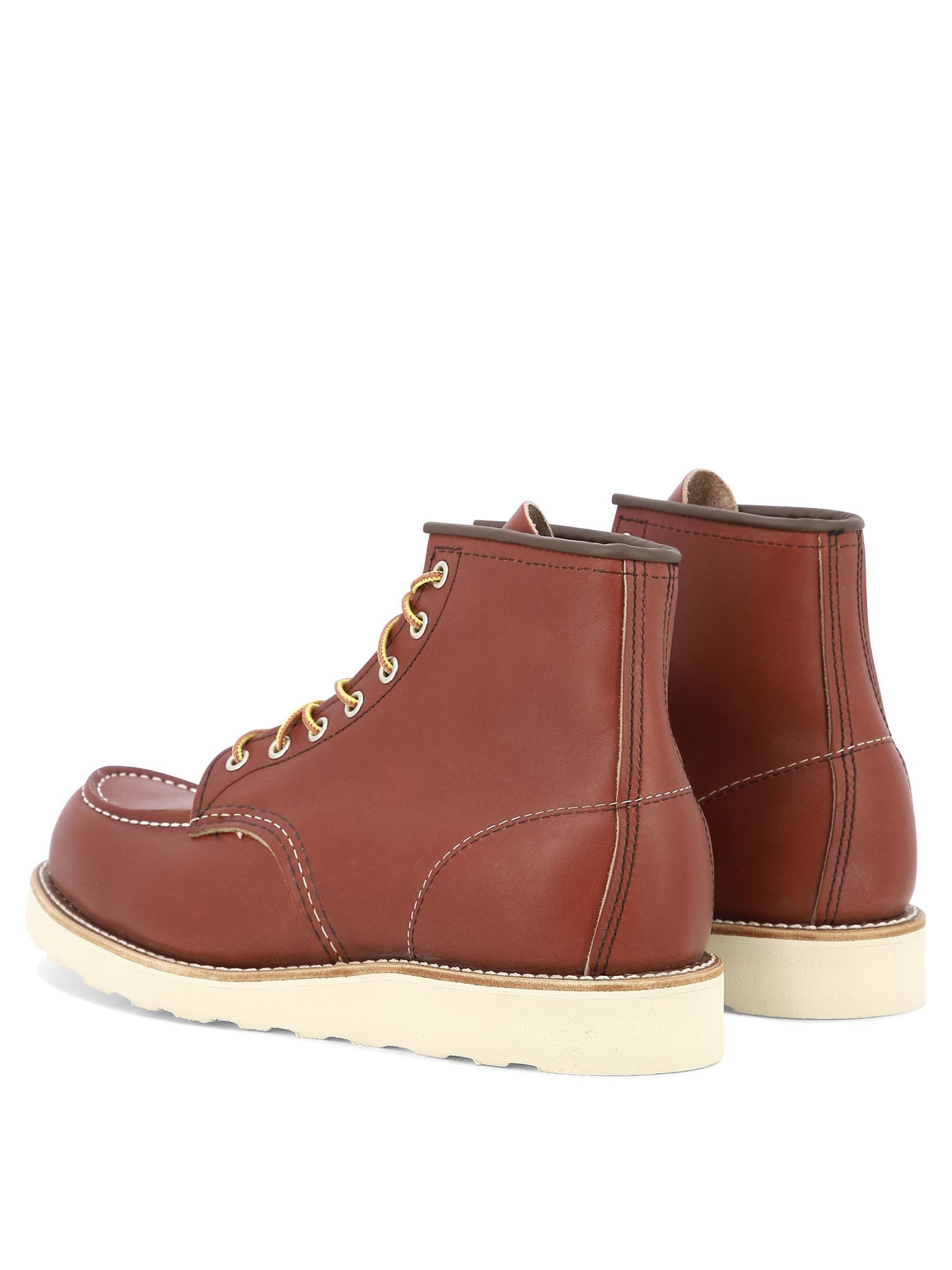 RED WING SHOES Classic Moc Lace-Up Boots for Men
