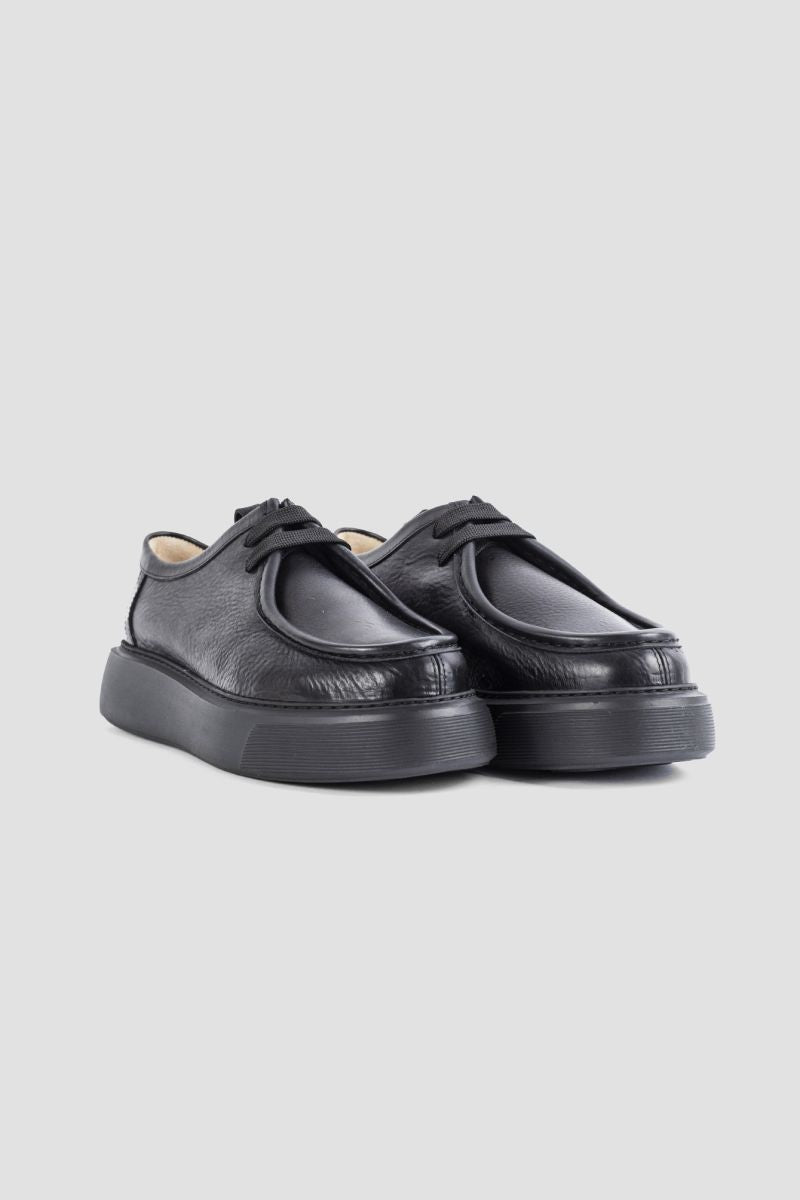 REFERENC Premium Grained Leather Sneakers for Men - FW24