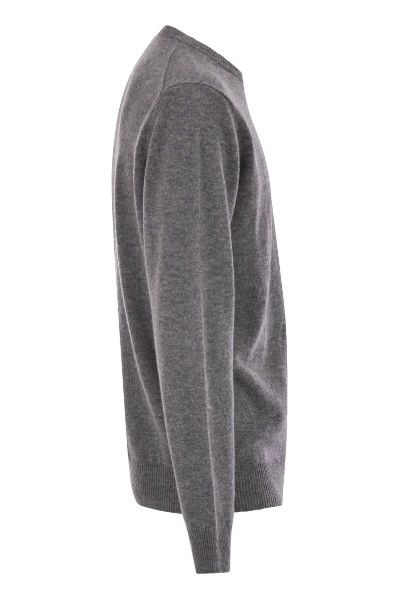 MC2 SAINT BARTH Men's Lambswool Crew Neck Jumper