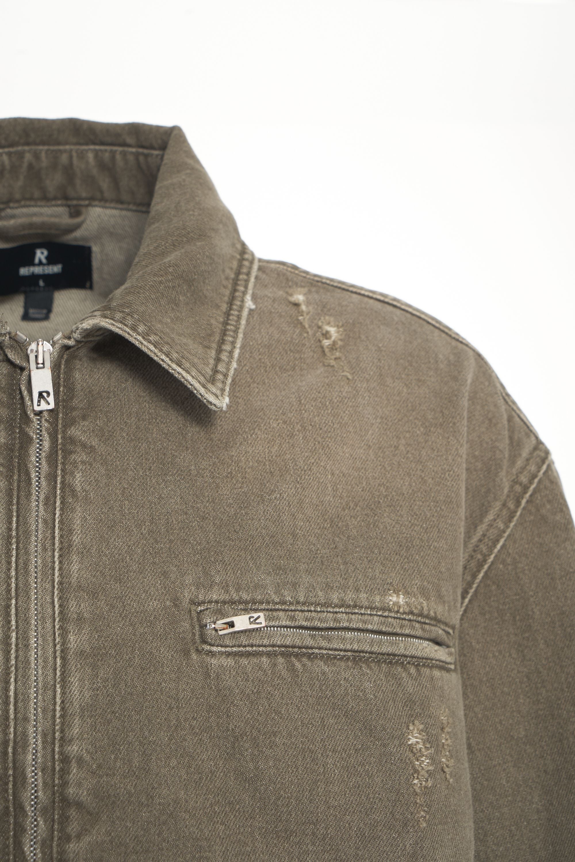 REPRESENT Boxy Denim Jacket