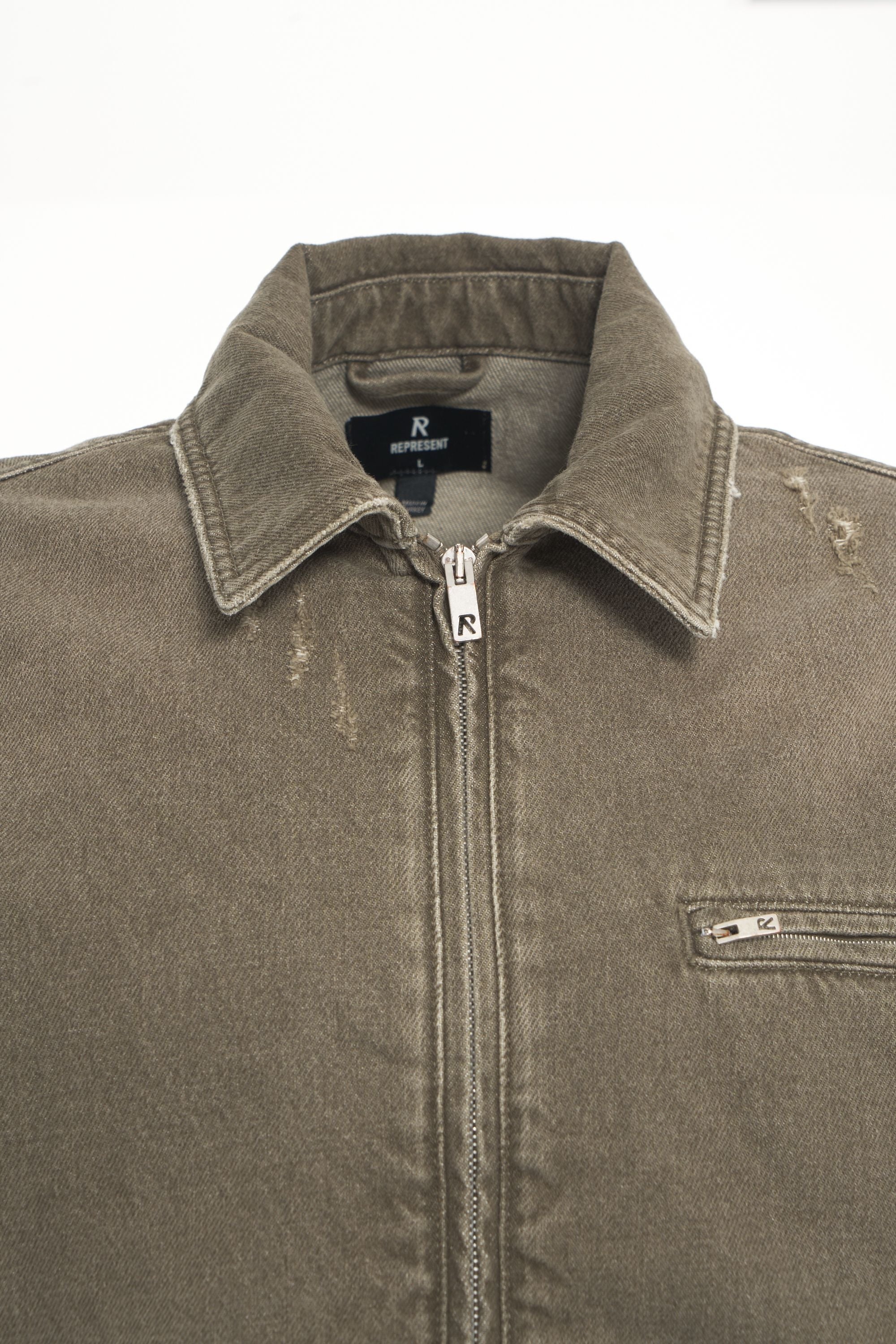 REPRESENT Boxy Denim Jacket