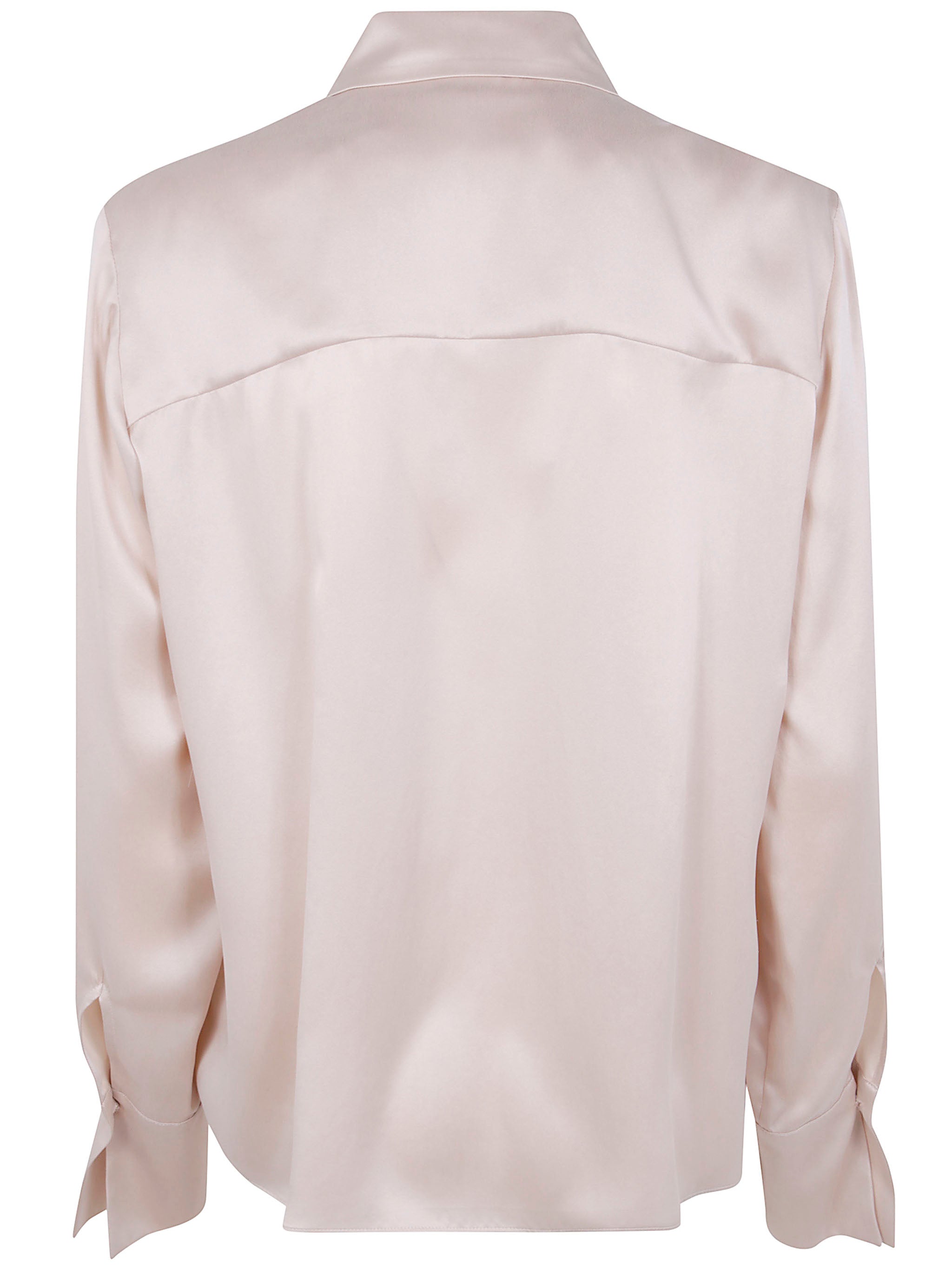 BLUGIRL Regular Satin Wash Shirt for Women