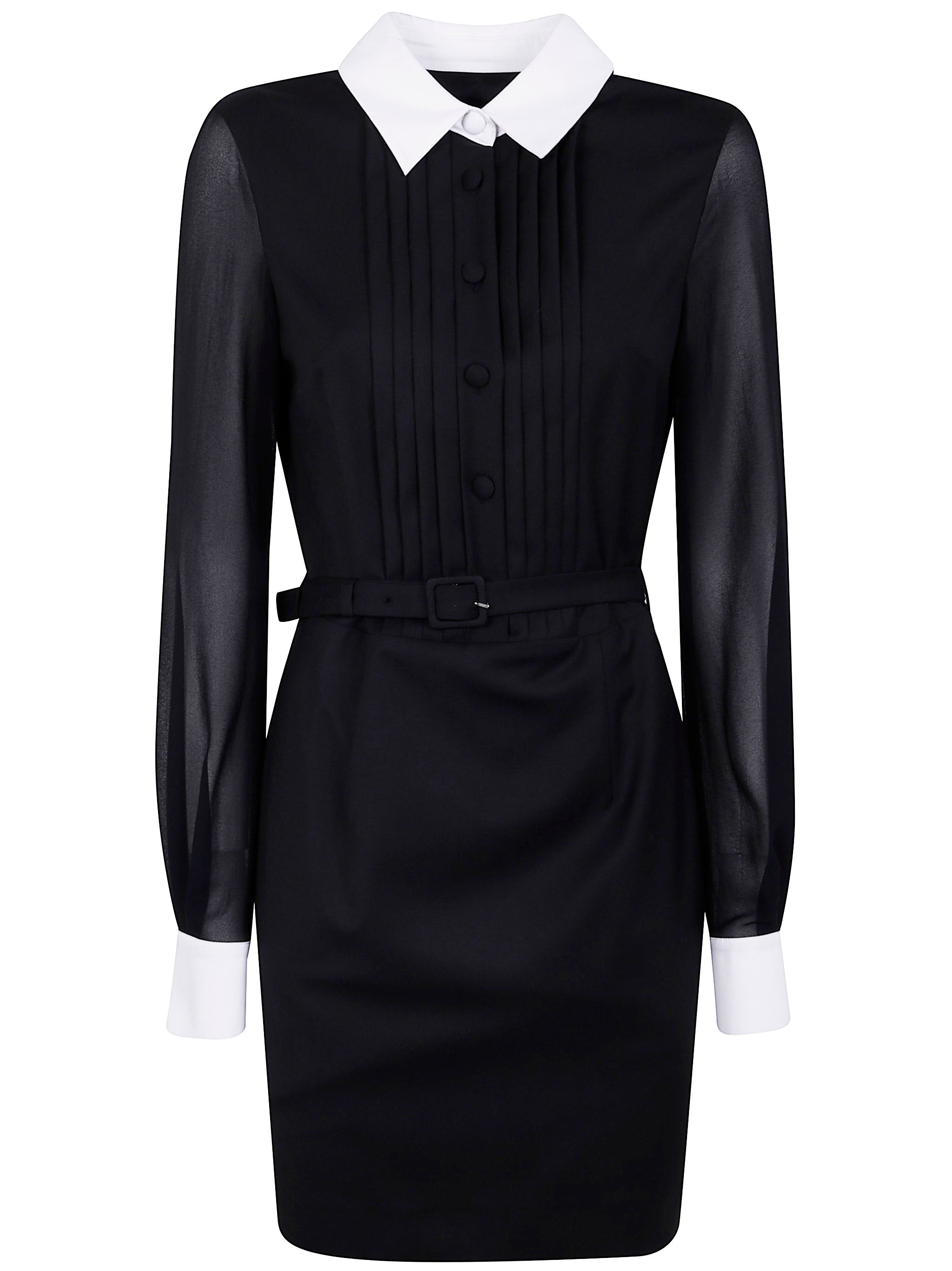 BLUGIRL Fresh Wool Georgette Mini Dress