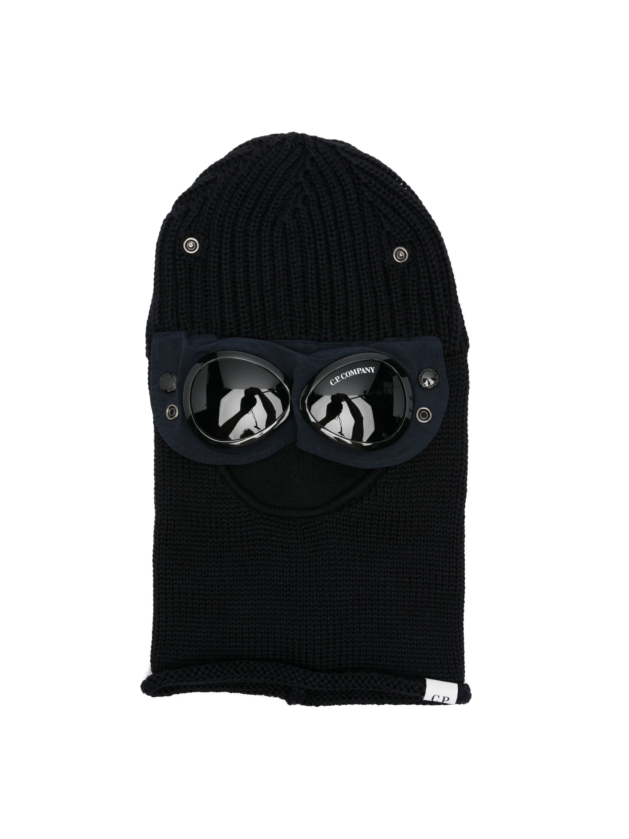 C.P.COMPANY Merino Wool Ski Mask with Adjustable Lenses