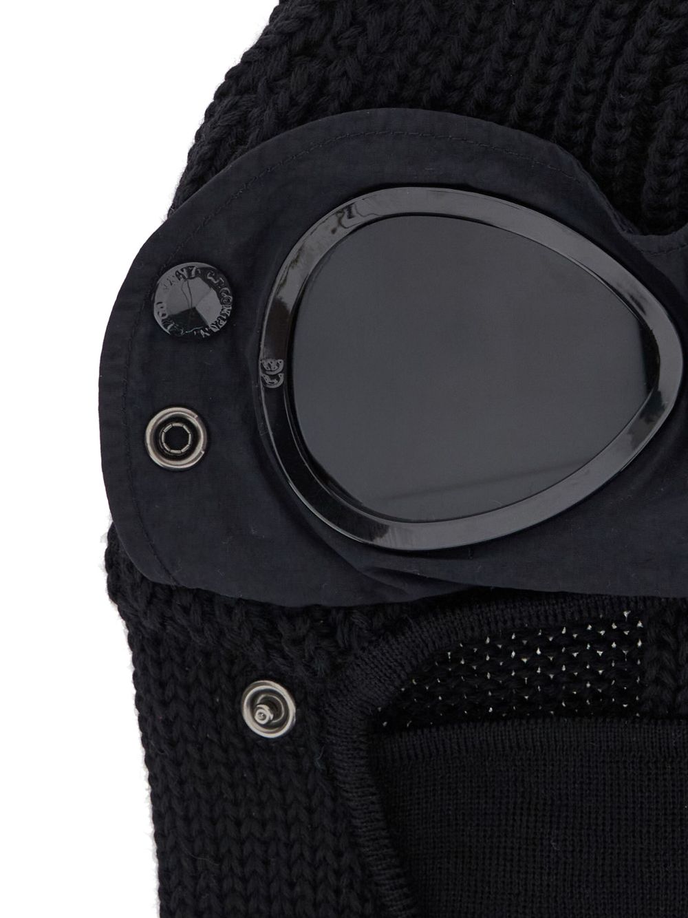 C.P.COMPANY Merino Wool Ski Mask with Adjustable Sun Lenses