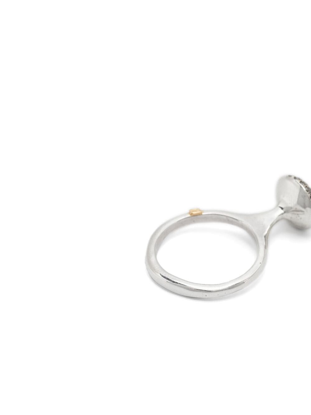 ROSA MARIA Mini Metallic Statement Ring