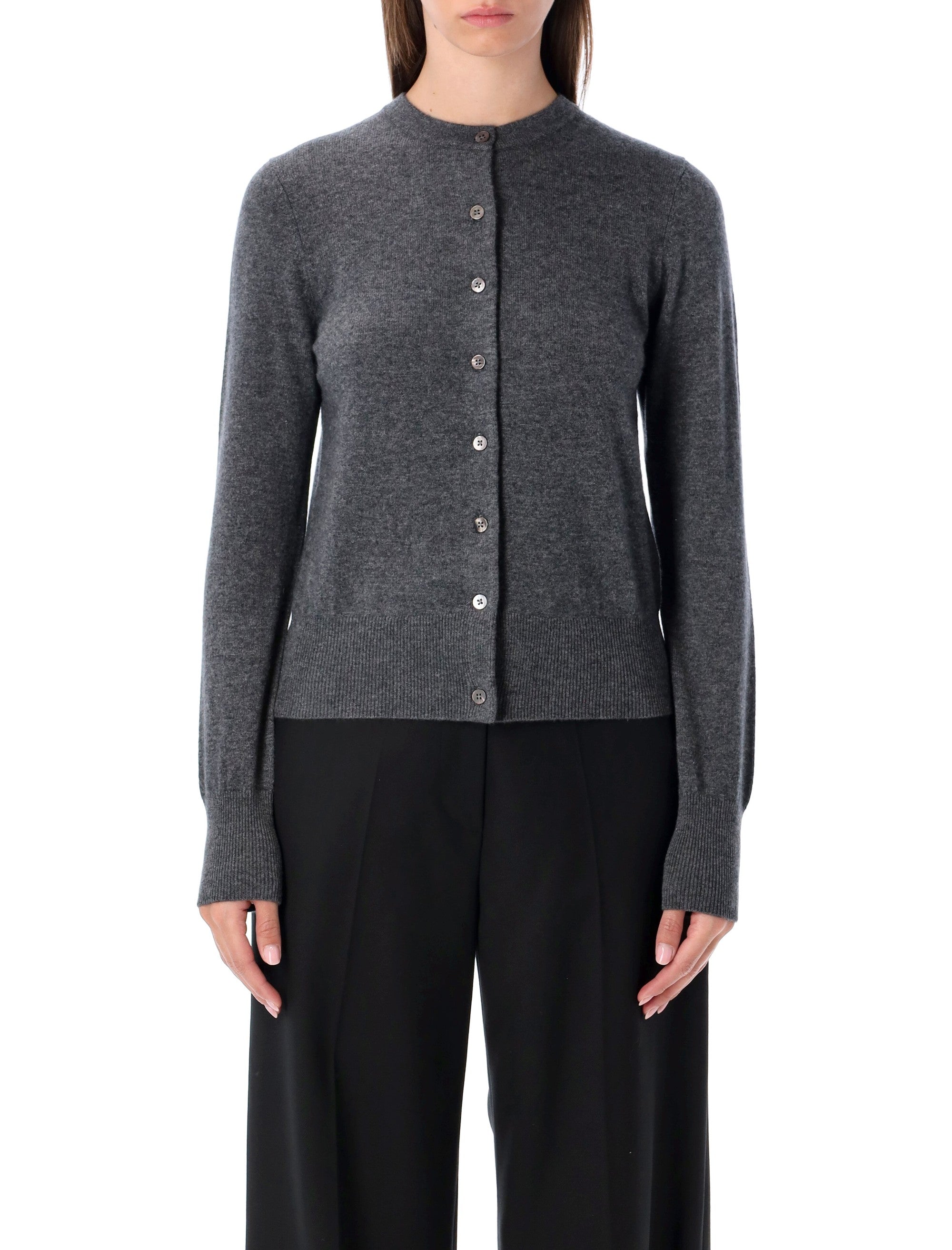 RHEA Mini Wool Cashmere Cropped Cardigan