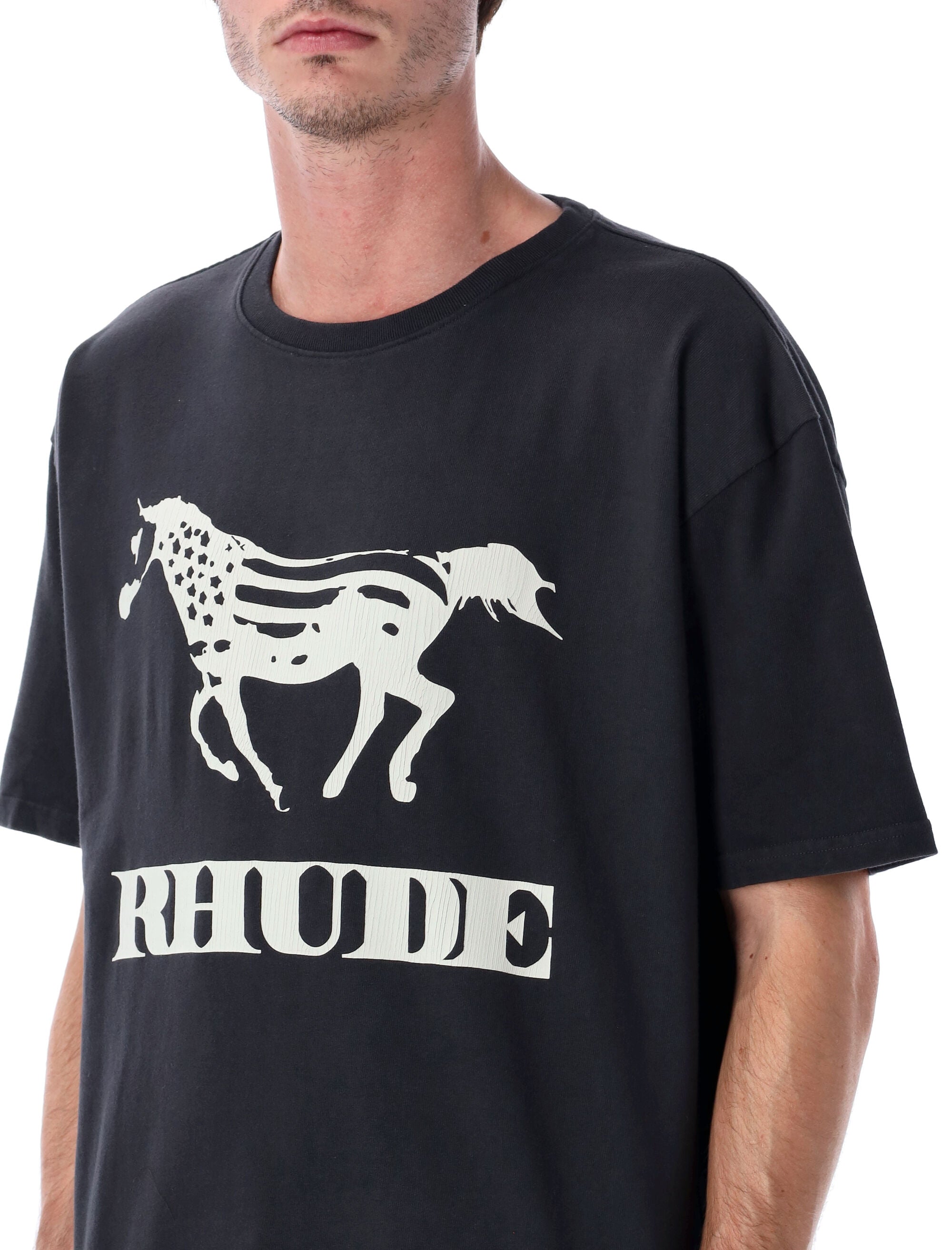 RHUDE Vintage Dinero Crew Neck Tee