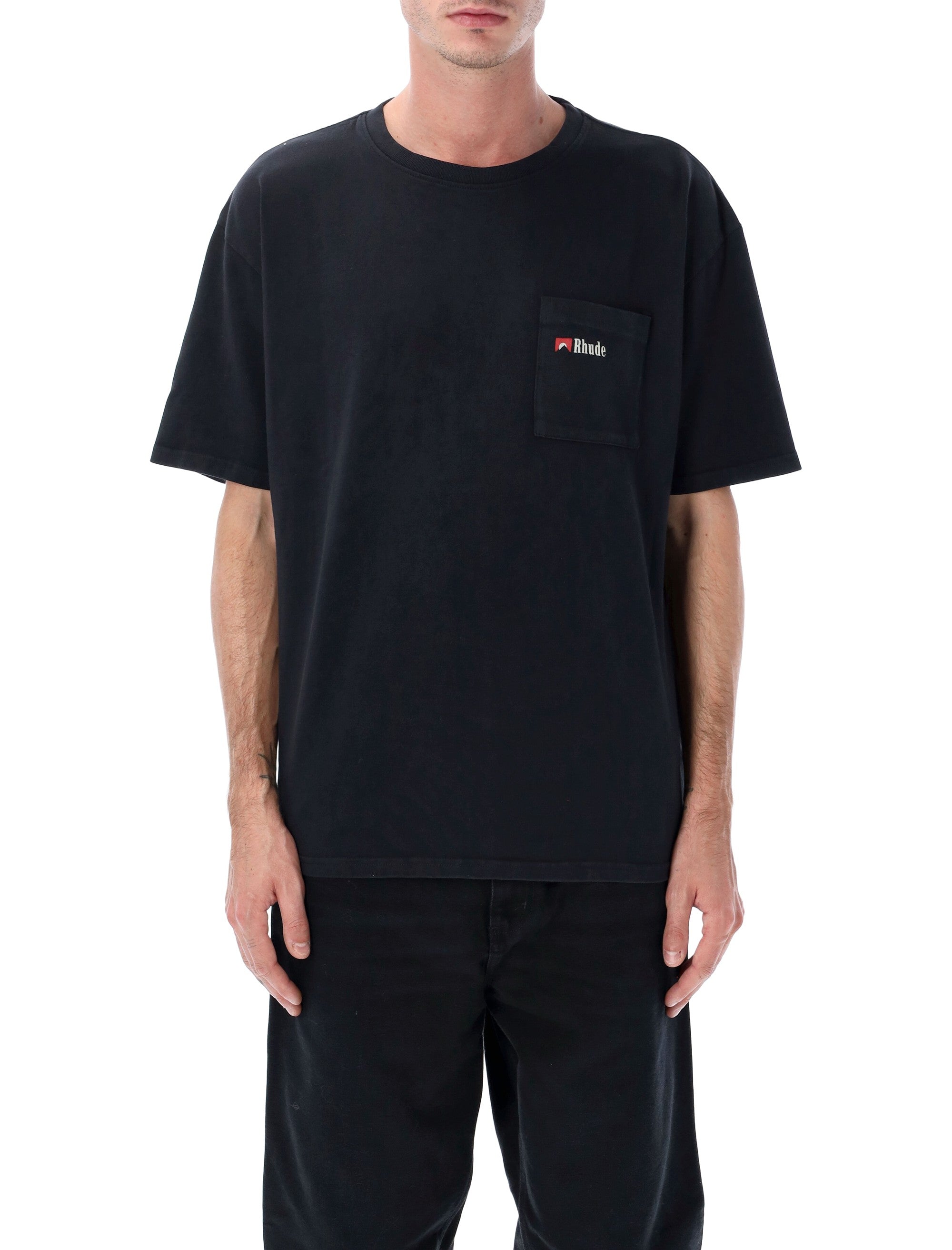 RHUDE Moonlight Wolf Pocket Mini T-Shirt