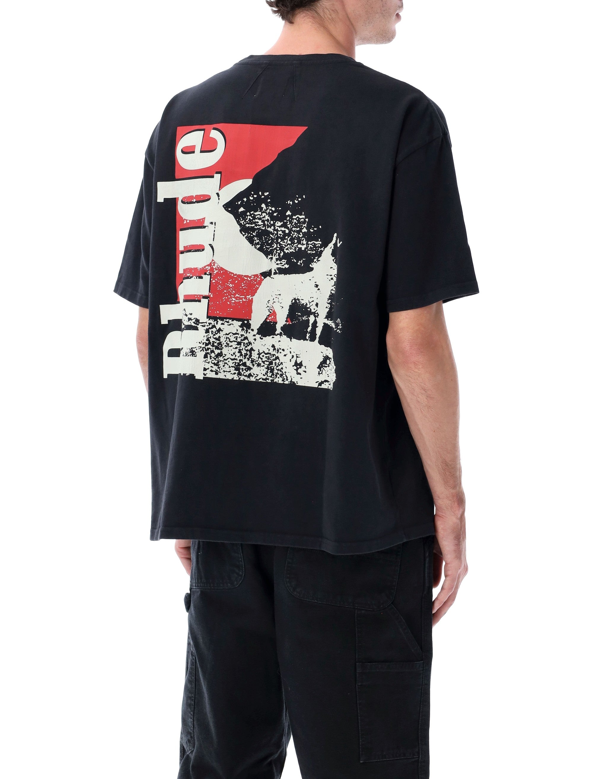 RHUDE Moonlight Wolf Pocket Mini T-Shirt
