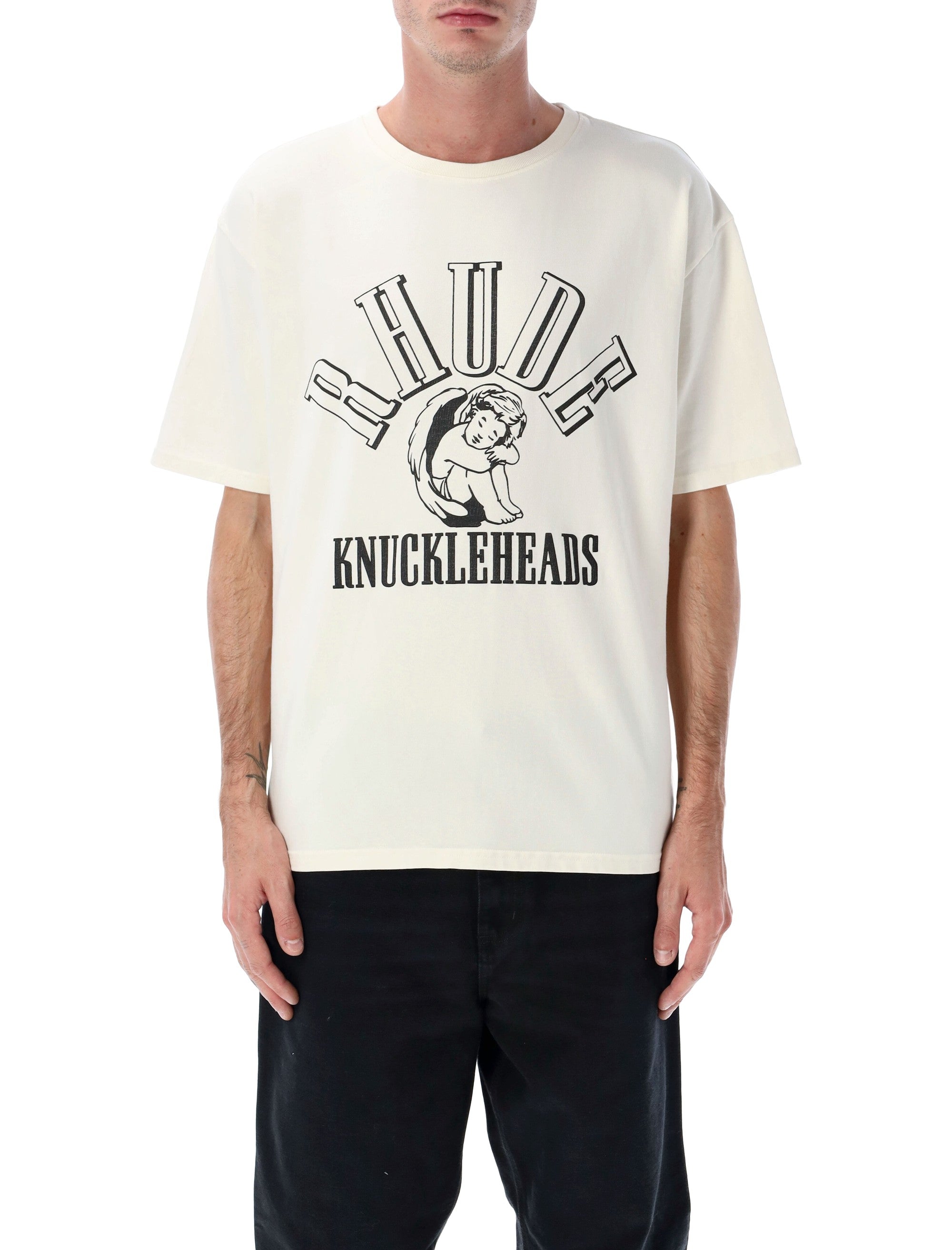 RHUDE Knuckleheads Graphic T-Shirt - Oversized Fit