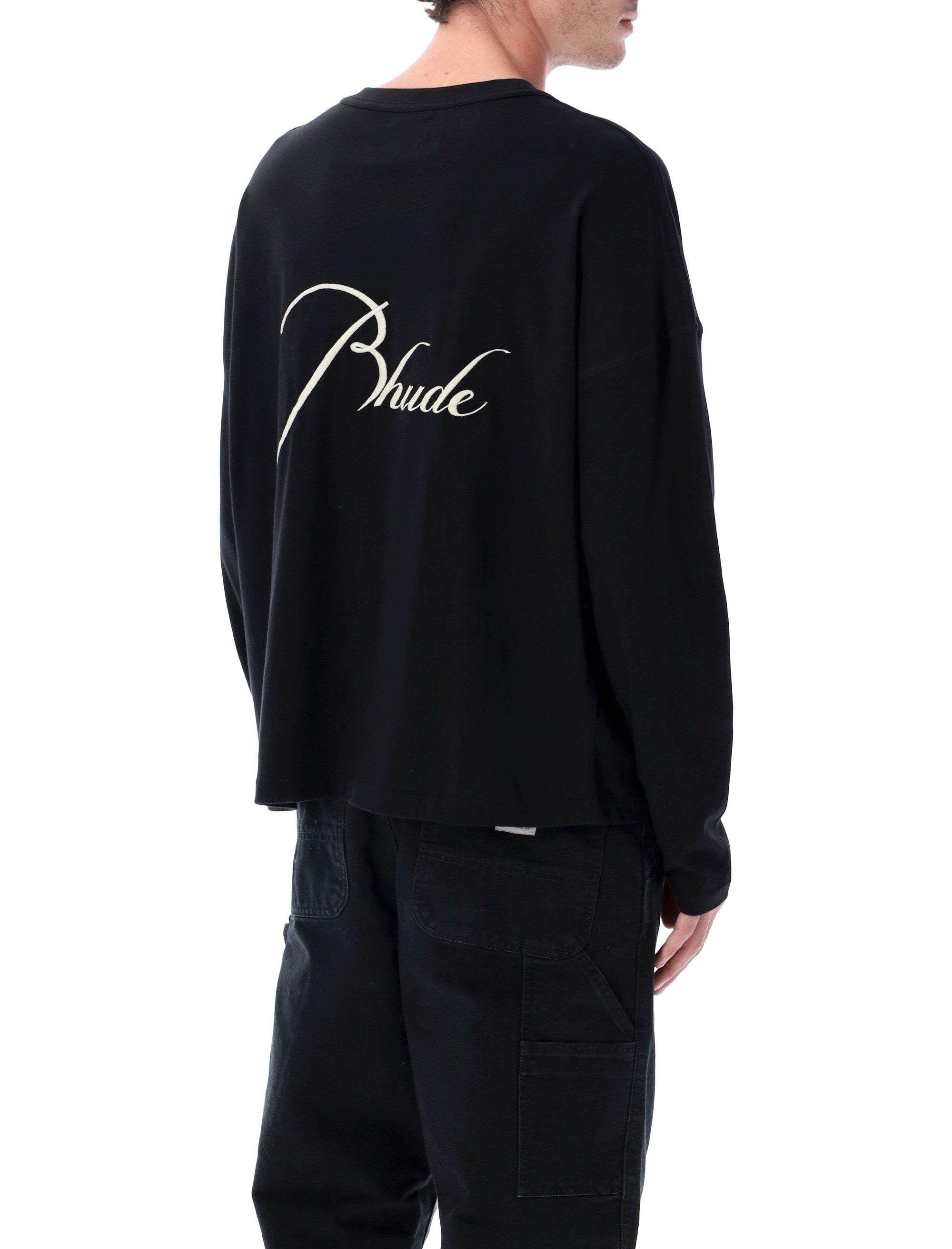 RHUDE Classic Reverse Long Sleeve Mini Tee