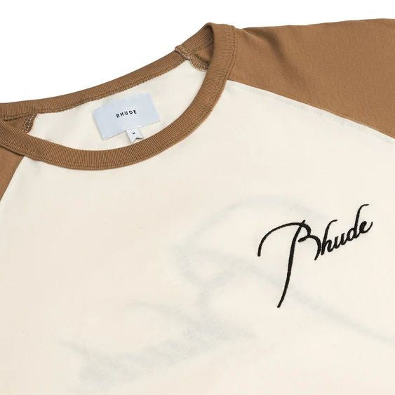 RHUDE Classic Raglan Tee for Men