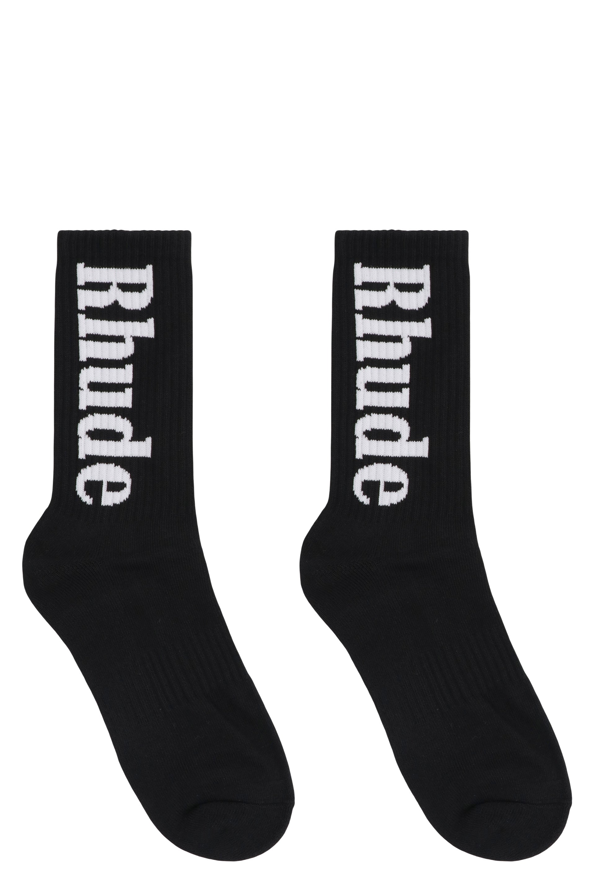 RHUDE Vertical Logo Socks for Men
