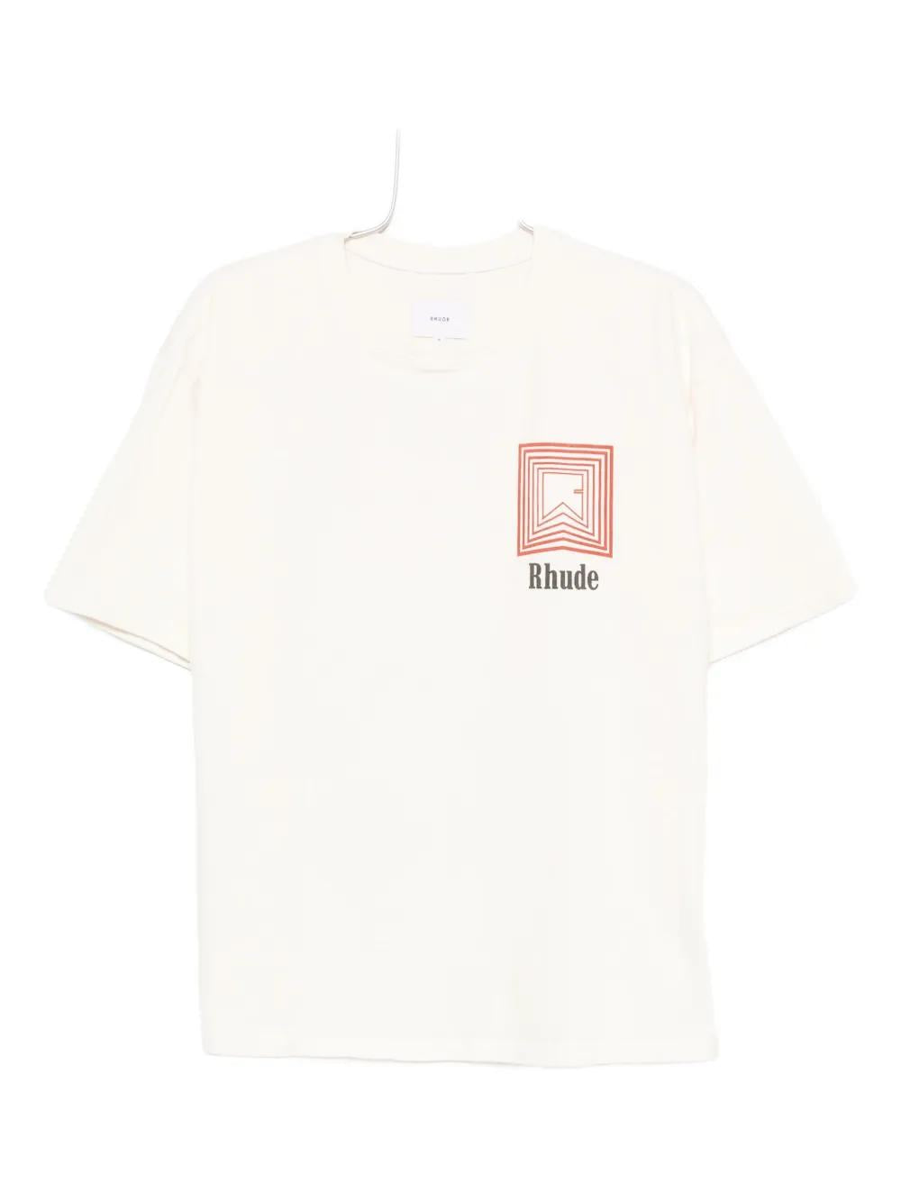 RHUDE Graphic-Print Tee