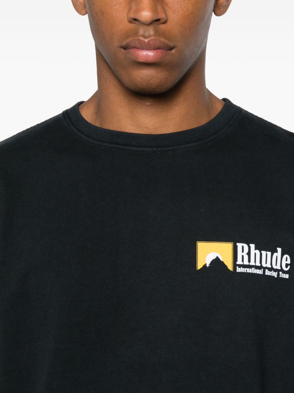 RHUDE International Racing Crewneck T-Shirt